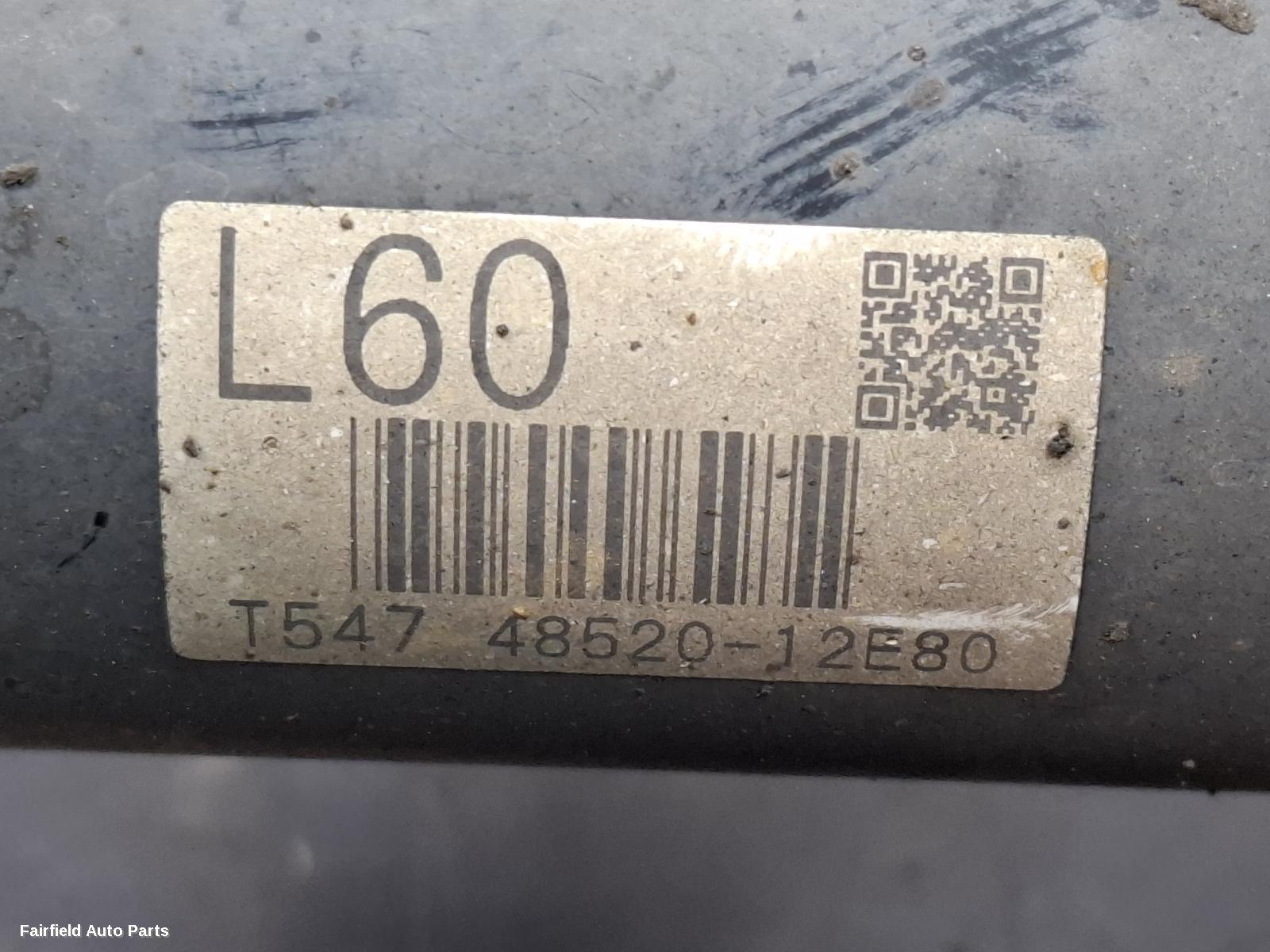 2015 Toyota Corolla Left Front Strut