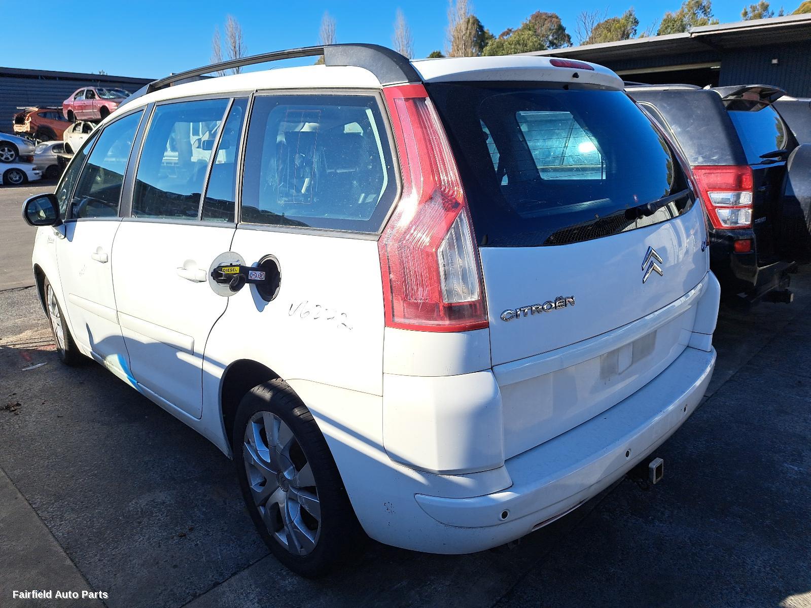 2009 Citroen C4 Right Rear Door Sliding