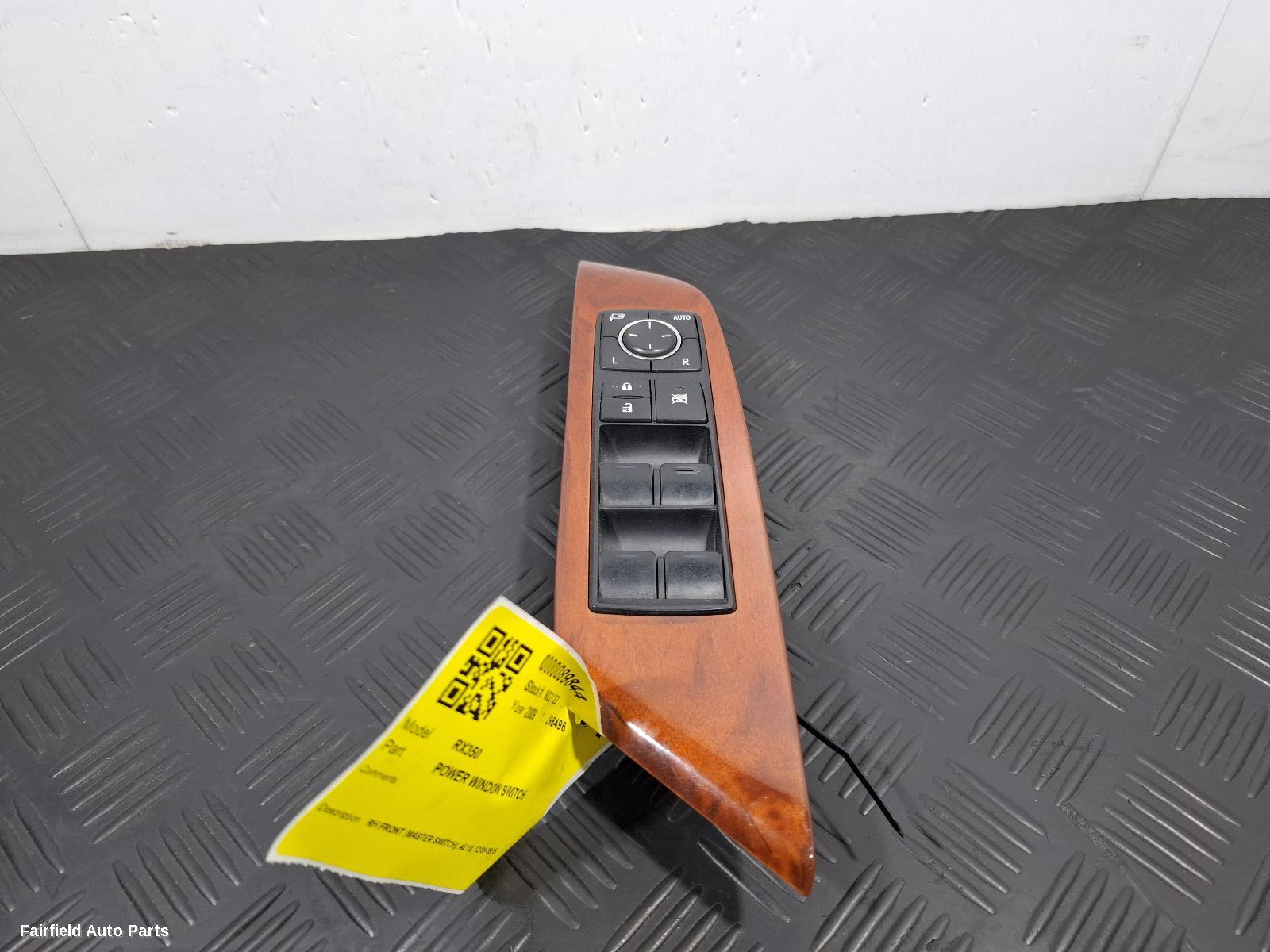 2008-2015 Lexus Rx Series Pwr Dr Wind Switch
