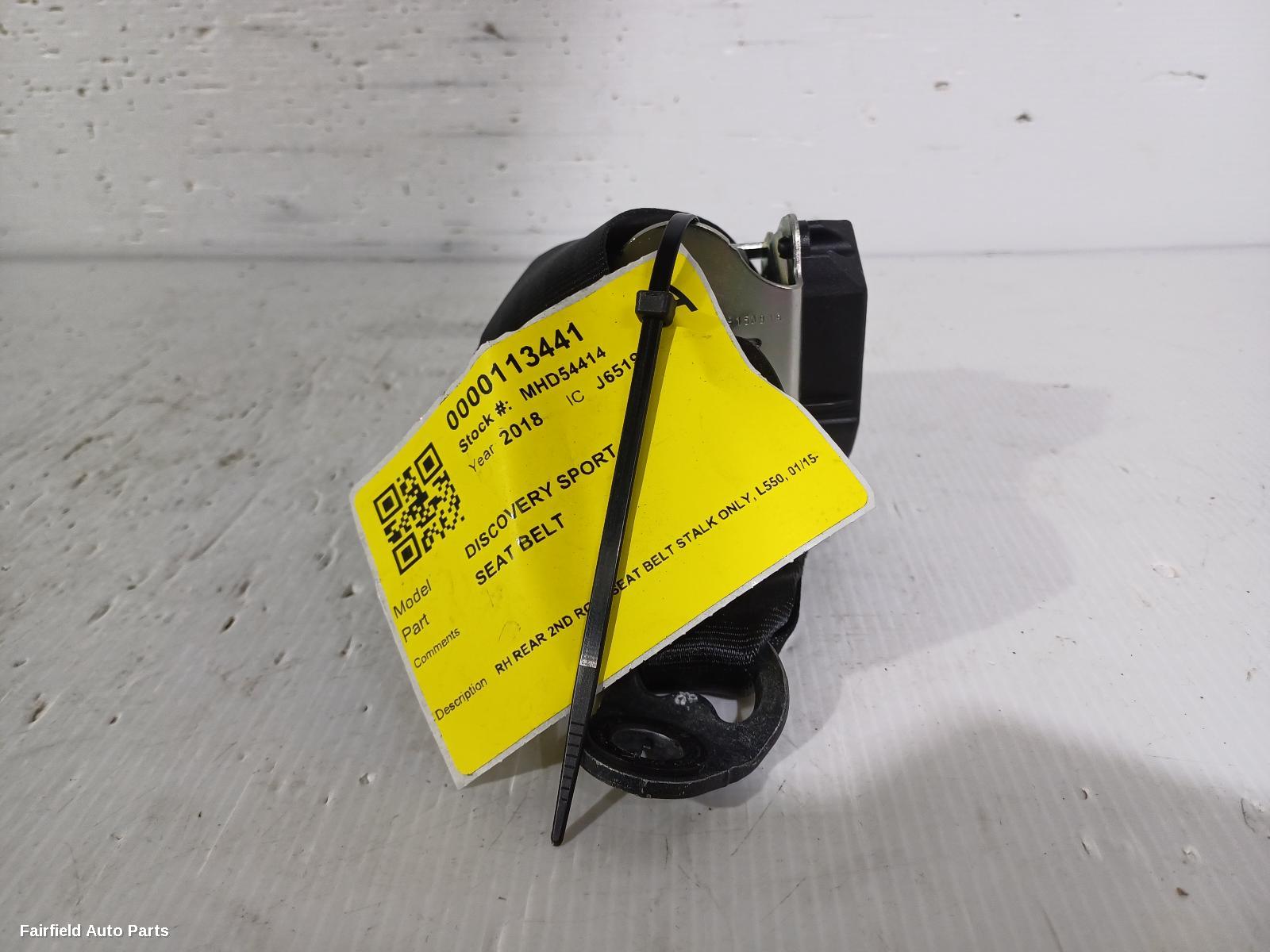 2015-2024 Land Rover Discovery Sport Seatbelt Stalk