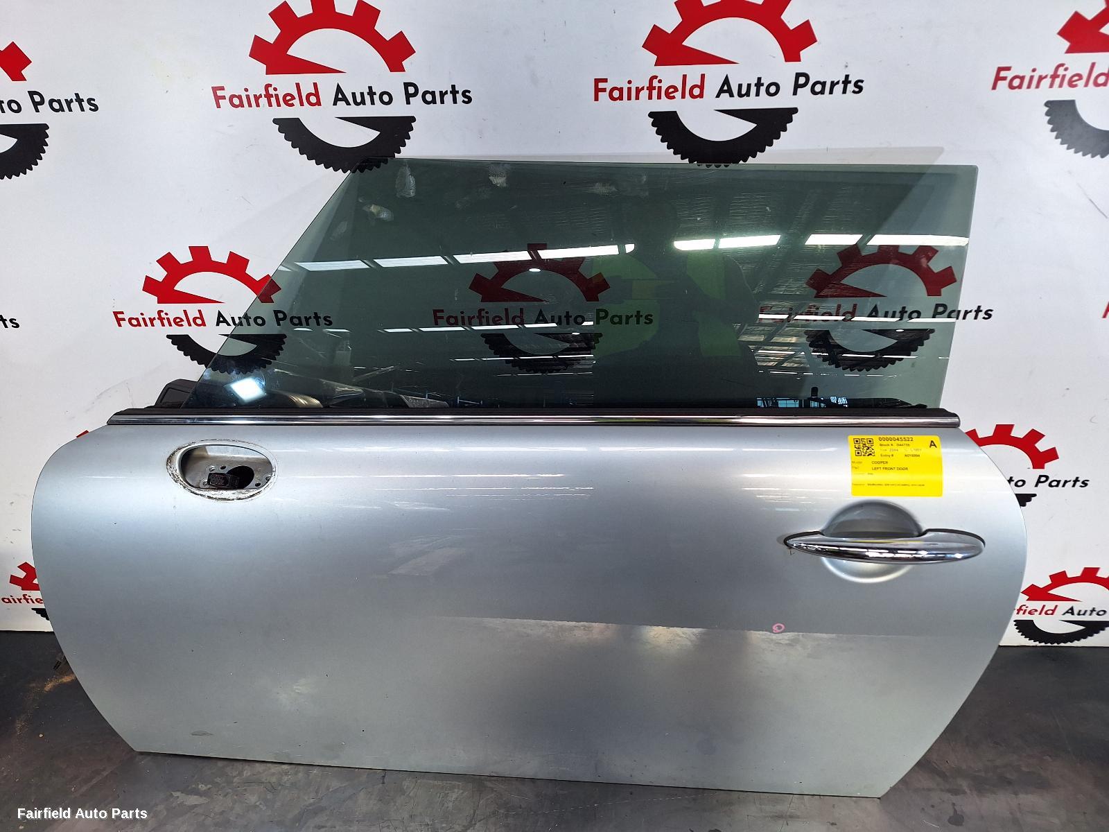 2004 Mini Cooper Left Front Door