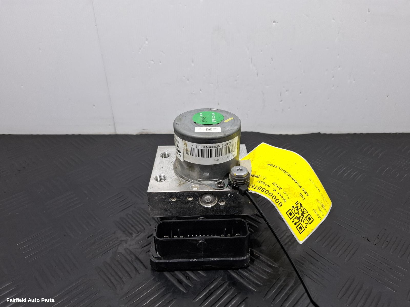 2017-2026 Ldv T60 Abs Pump Modulator