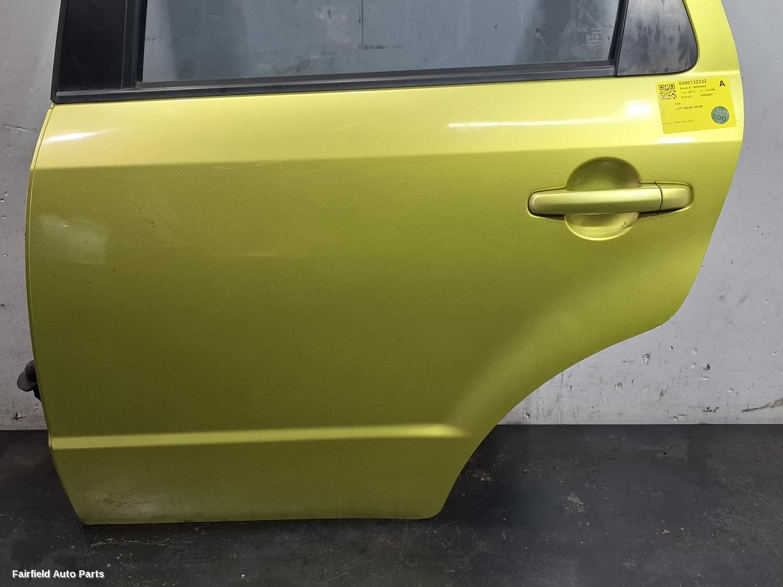 2007-2014 Suzuki Sx4 Left Rear Door Sliding