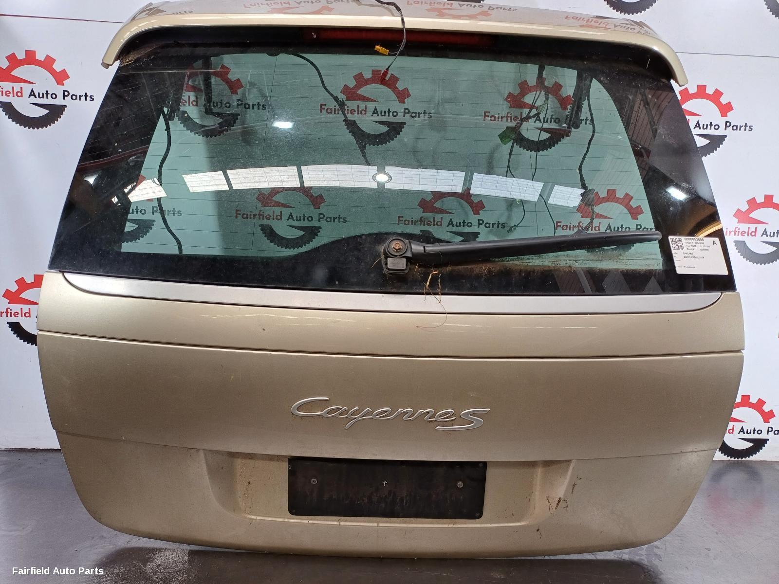 2003-2010 Porsche Cayenne Bootlid Tailgate