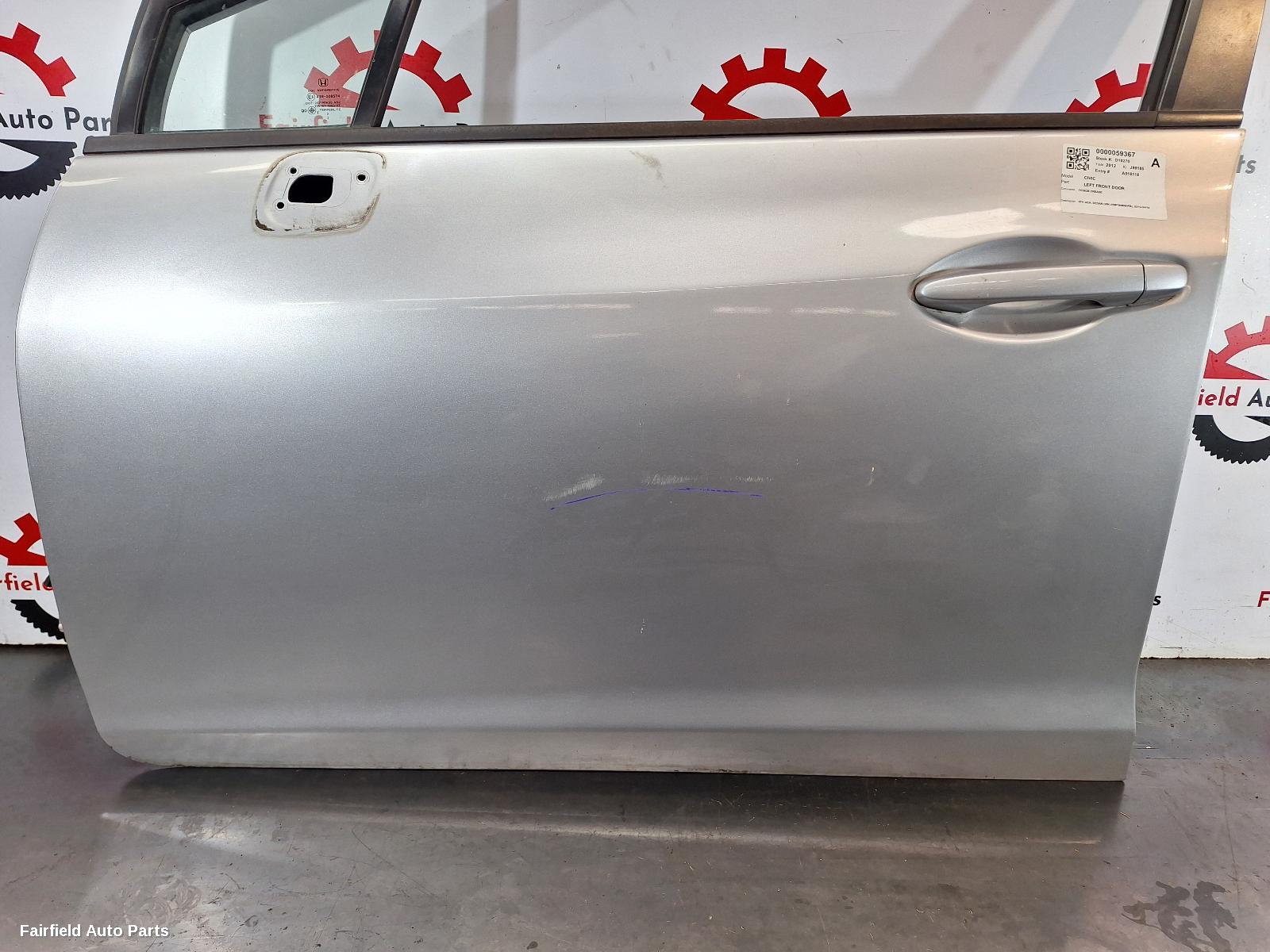 2012-2016 Honda Civic Left Front Door