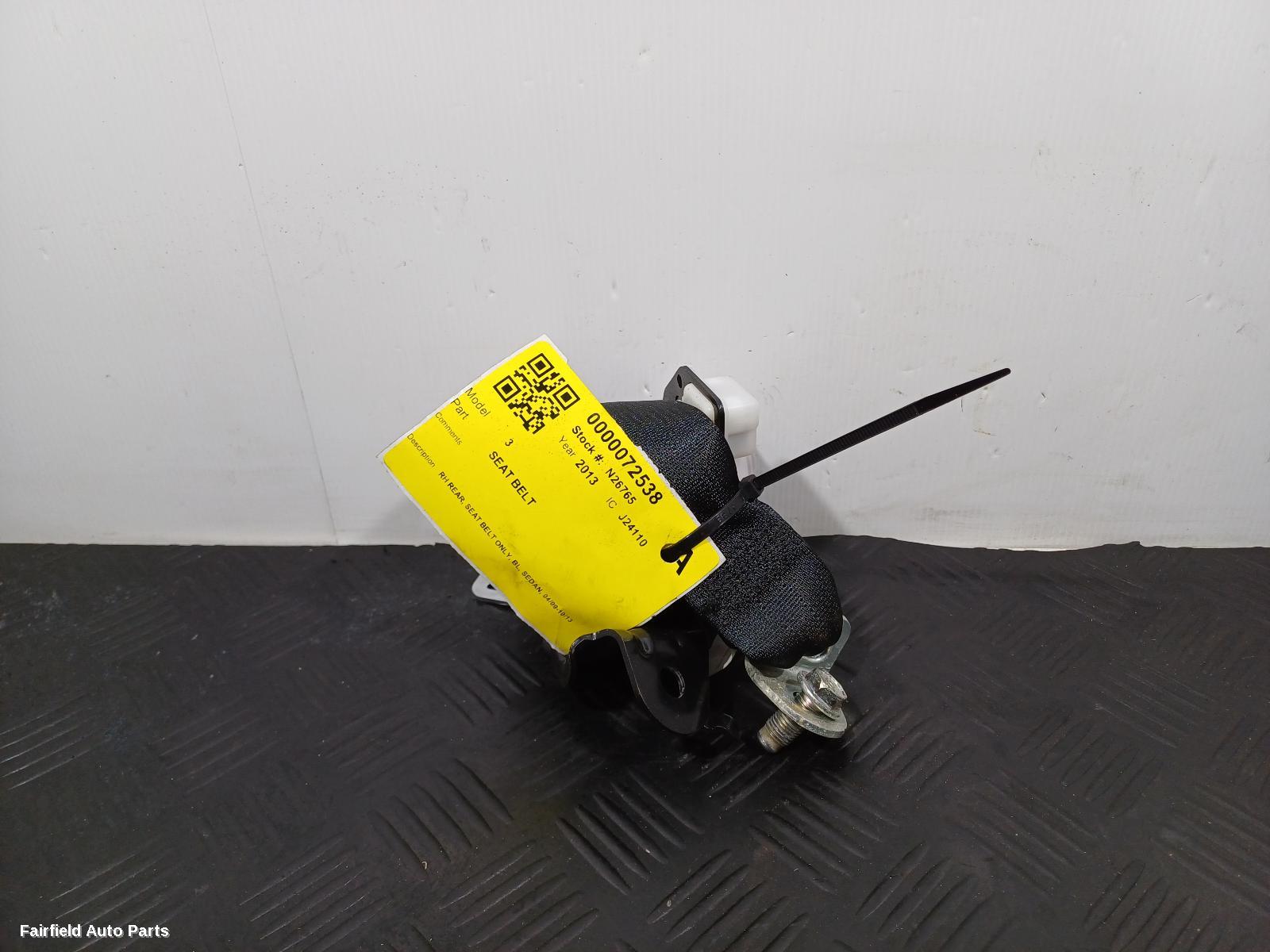 2009-2013 Mazda 3 Seatbelt Stalk