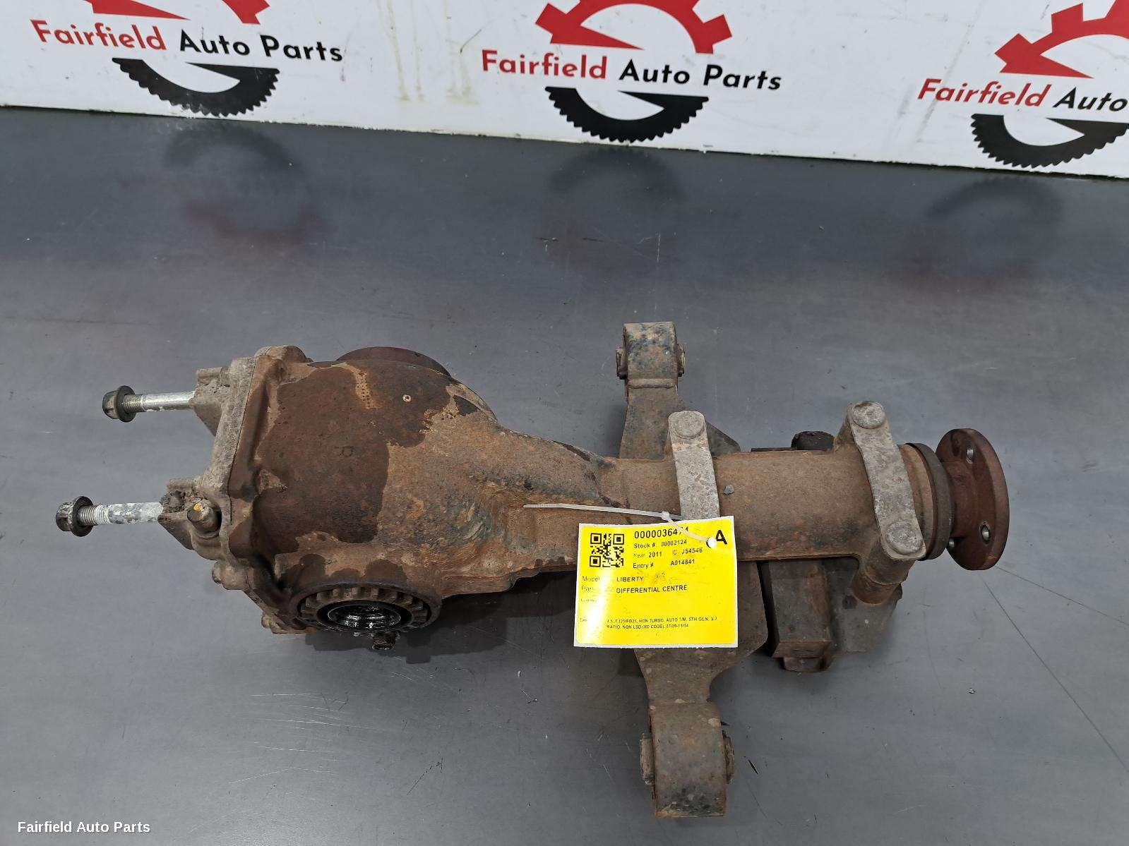 2009-2014 Subaru Liberty Differential Centre