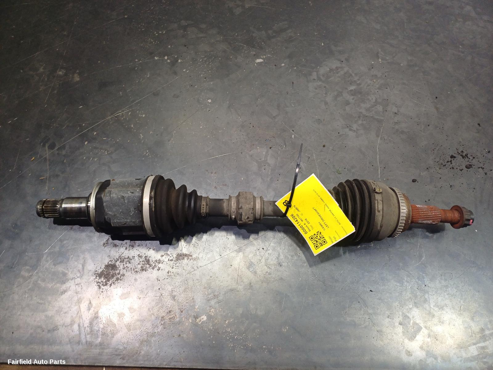 2012-2017 Toyota Camry Left Driveshaft