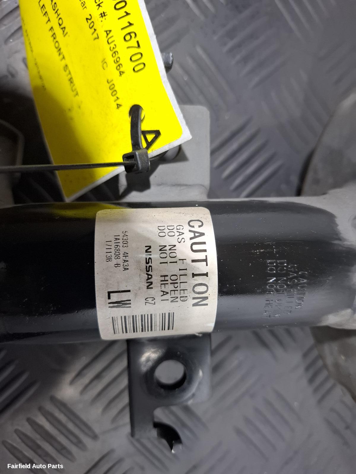 2013-2021 Nissan Qashqai Left Front Strut