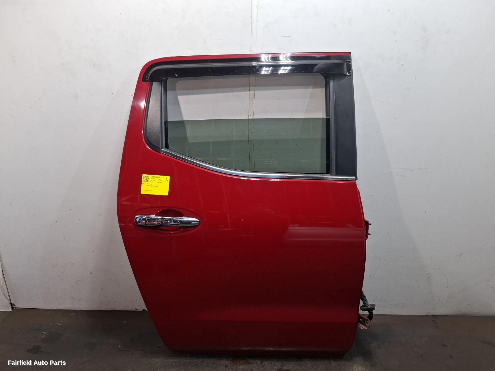 2015-2025 Nissan Navara Right Rear Door Sliding