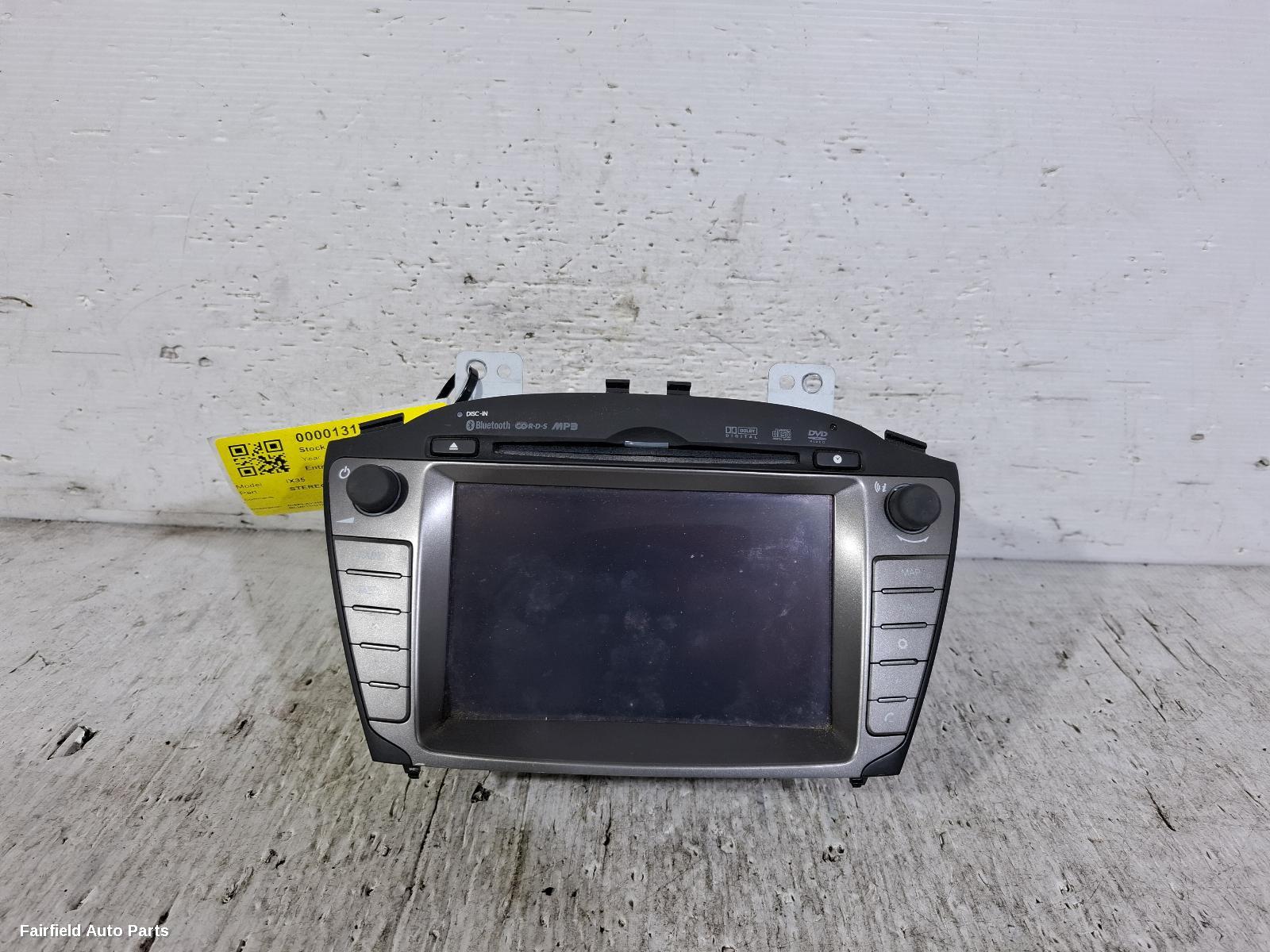 2013-2016 Hyundai Ix35 Radio Cd Dvd Sat Tv