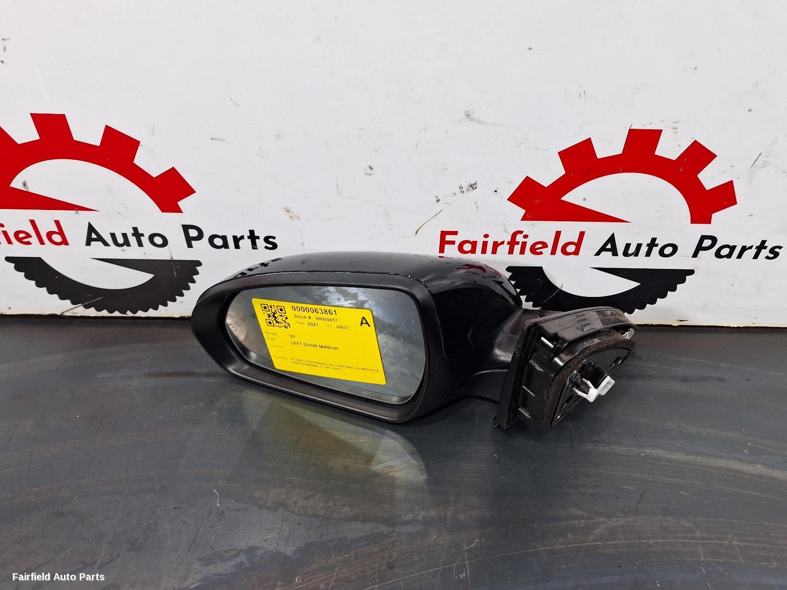 2021 Hyundai I30 Left Door Mirror