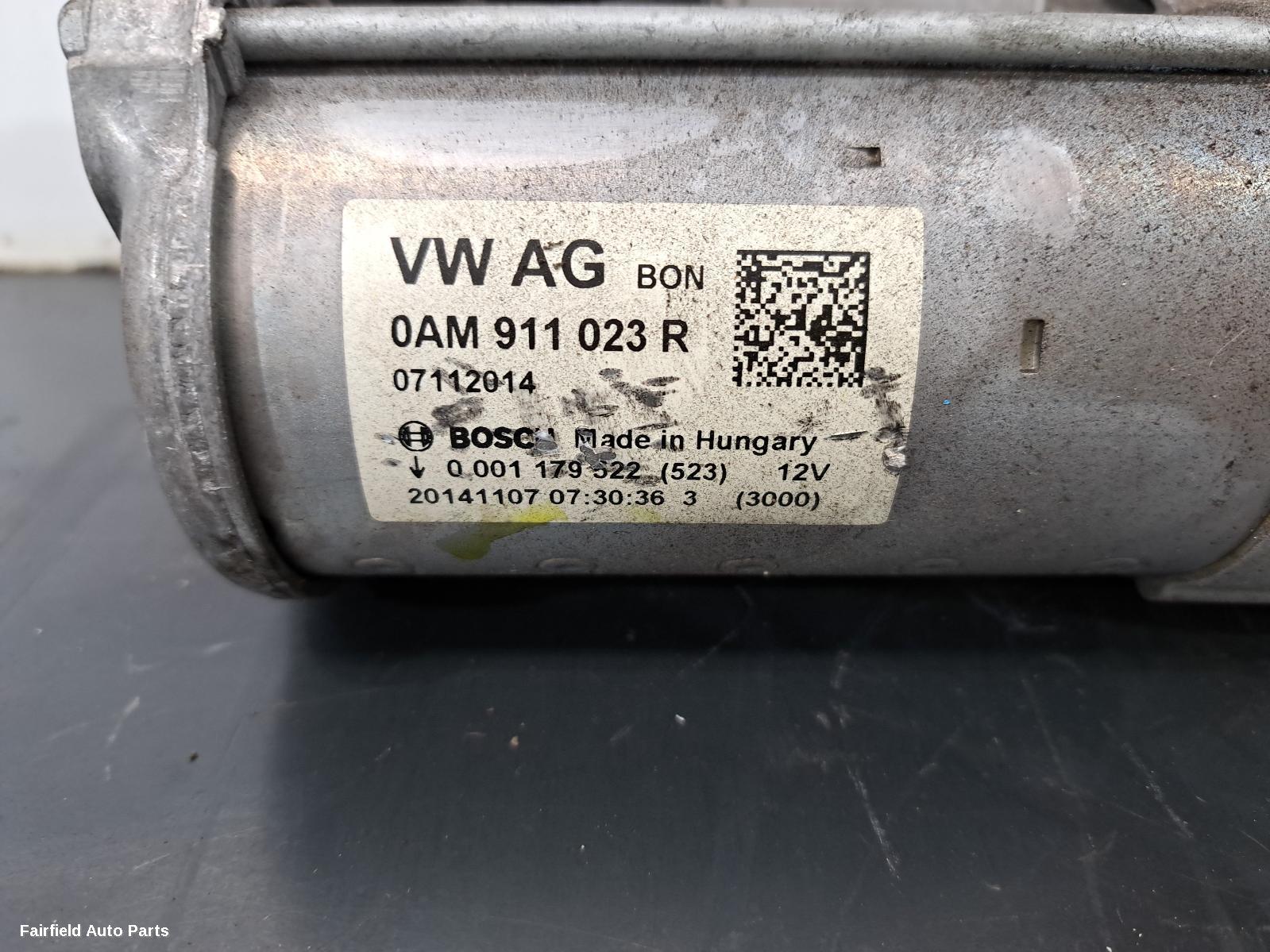 2015 Audi A3 Starter