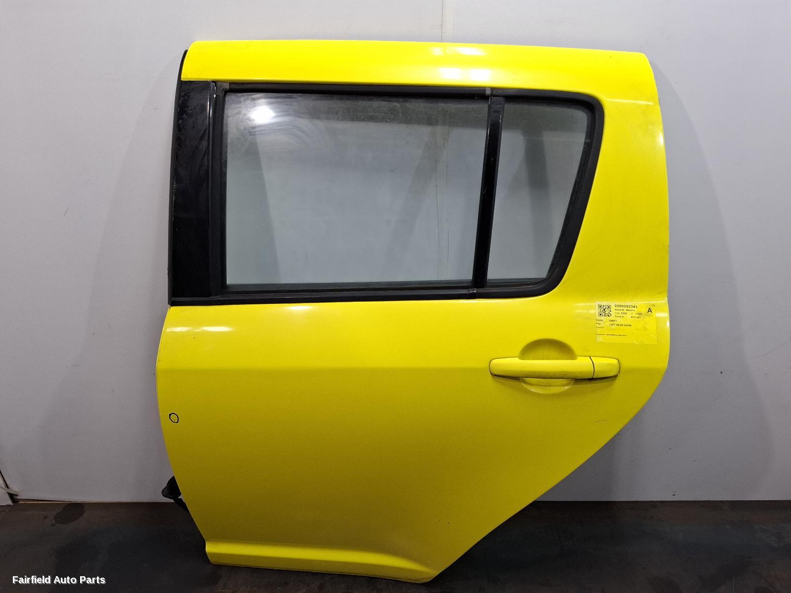 2004-2011 Suzuki Swift Left Rear Door Sliding