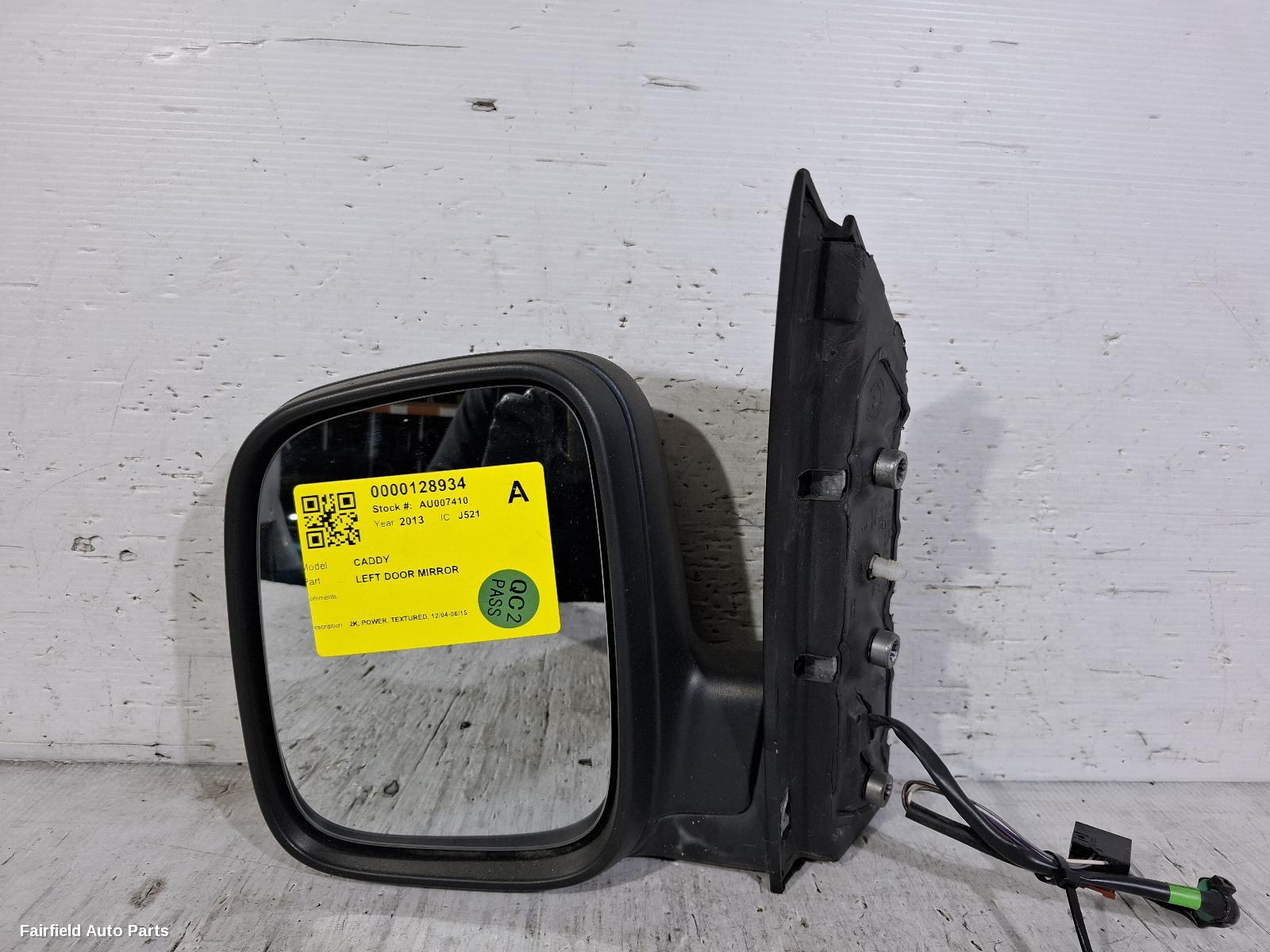 2004-2015 Volkswagen Caddy Left Door Mirror