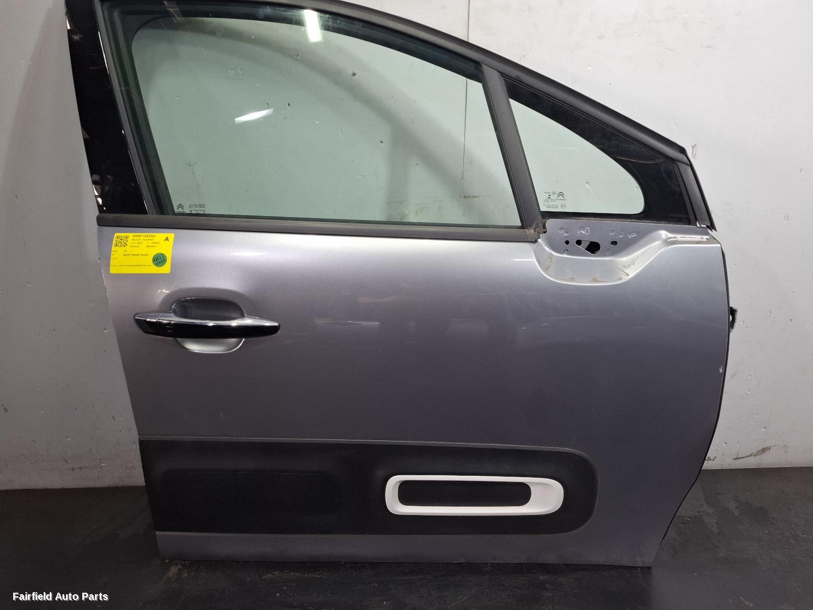 2017-2024 Citroen C3 Right Front Door