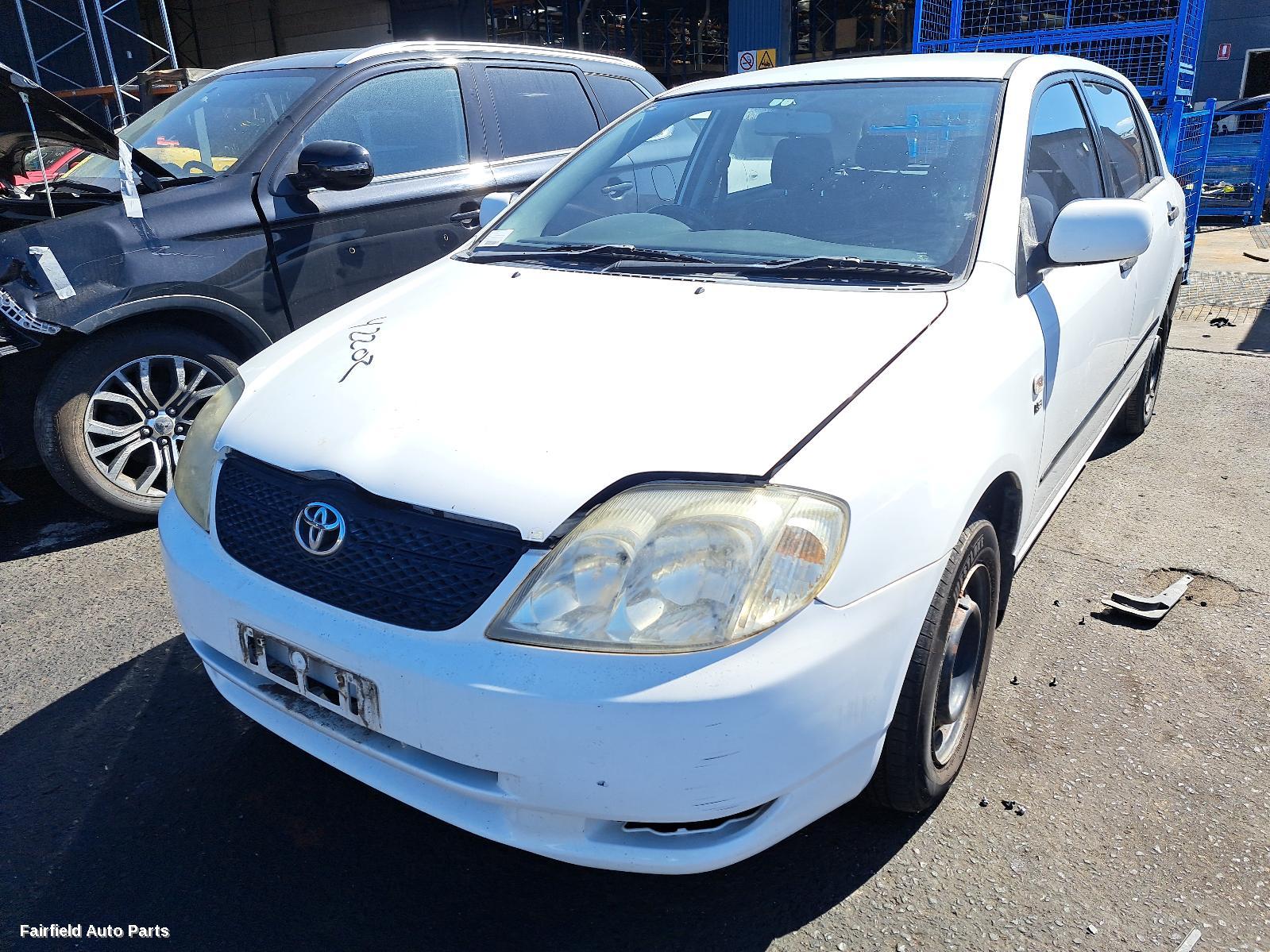 2002 Toyota Corolla Left Front Door Window