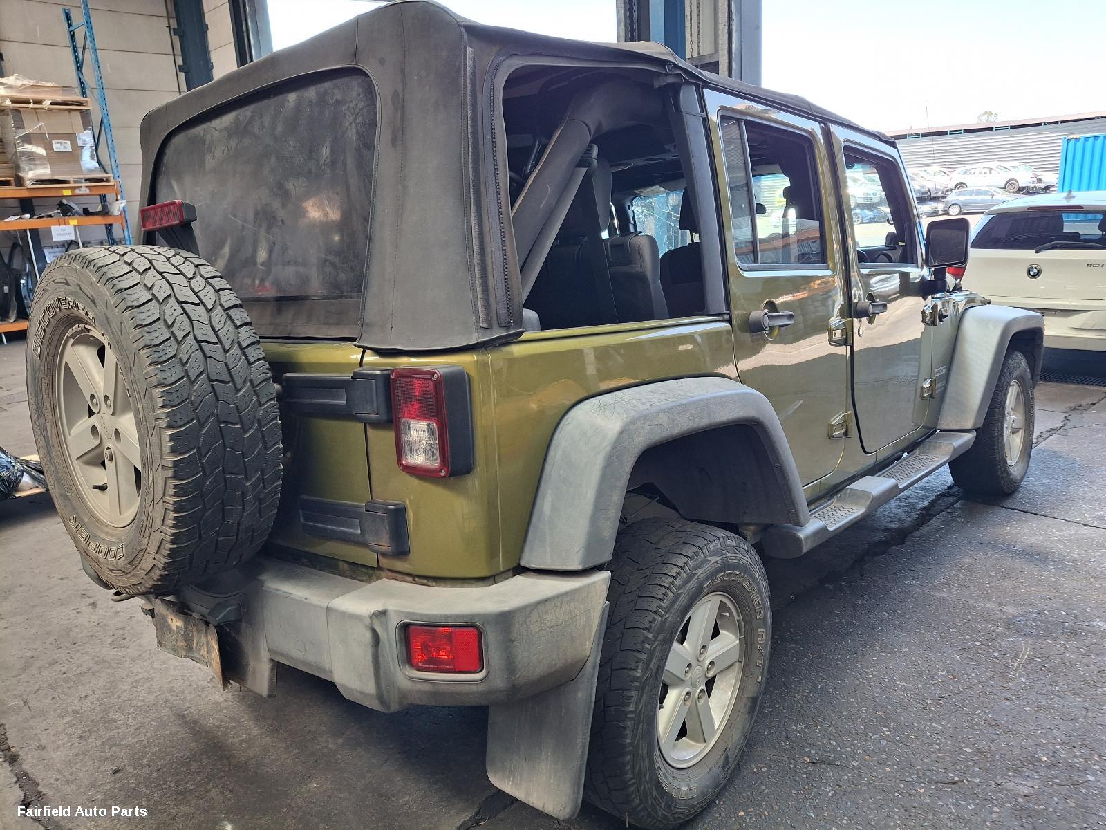 2007 Jeep Wrangler Left Front Window Reg Motor