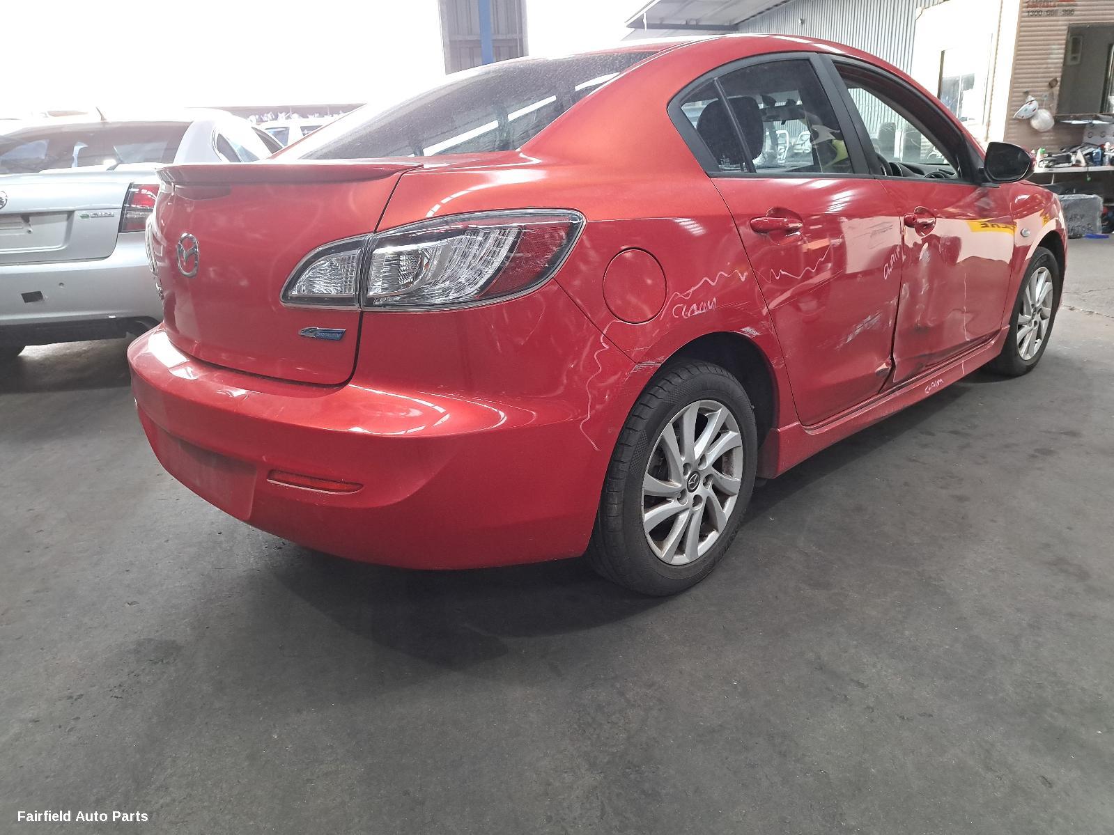 2012 Mazda 3 Left Indicator Fog Side