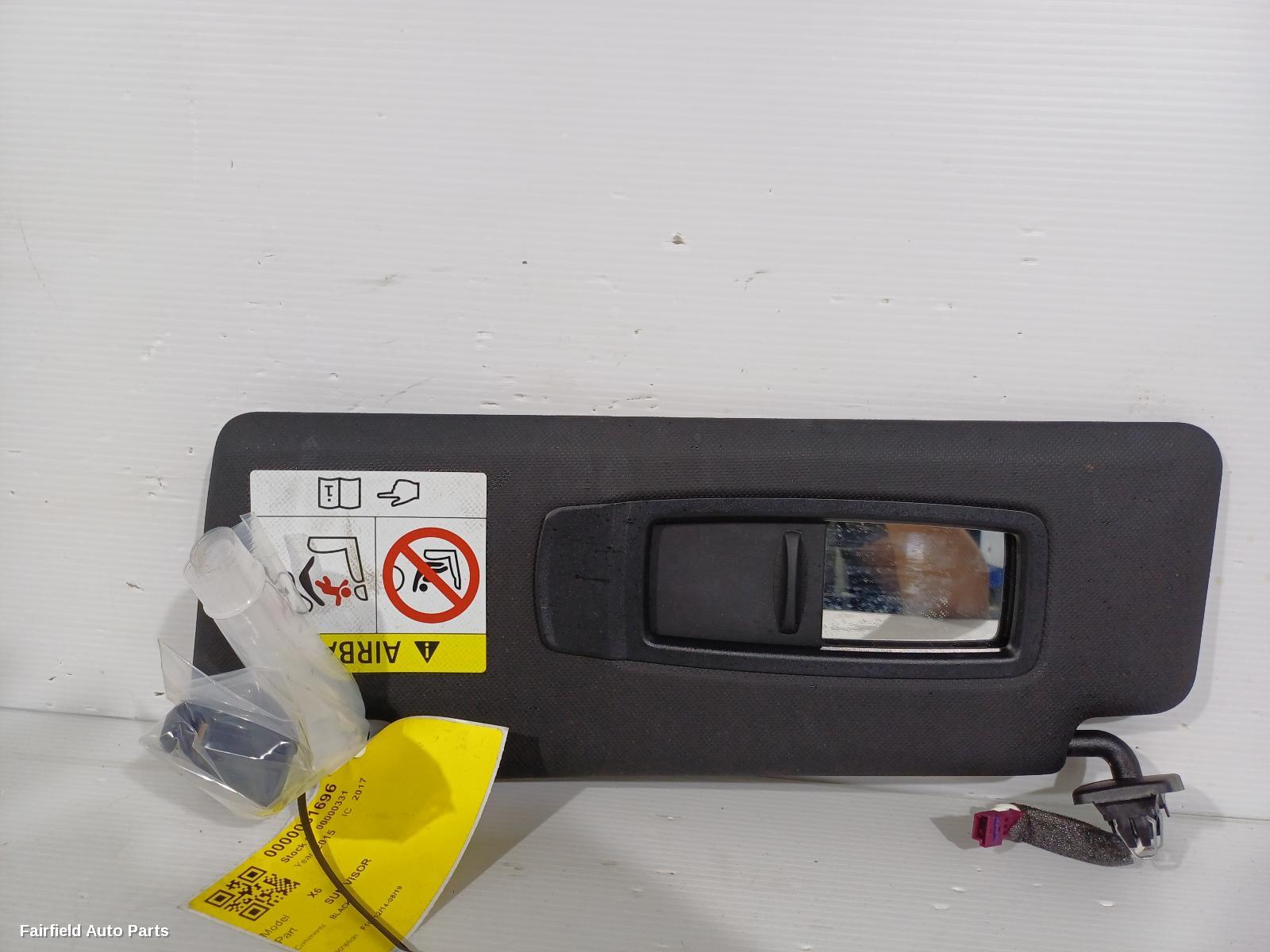2014-2019 Bmw X6 Sunvisor