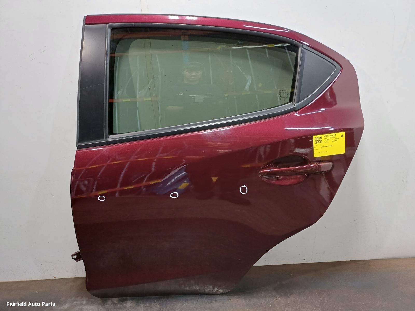 2014-2025 Mazda 2 Left Rear Door Sliding