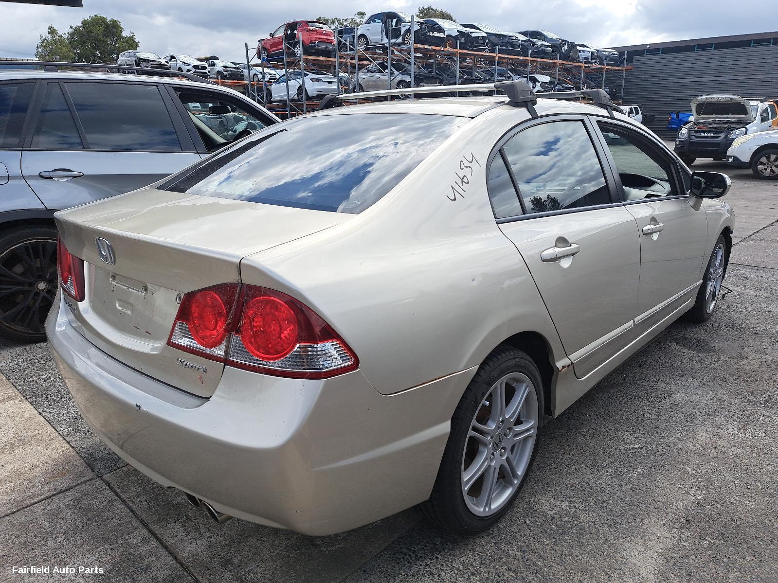 2008 Honda Civic Right Rear Door Sliding