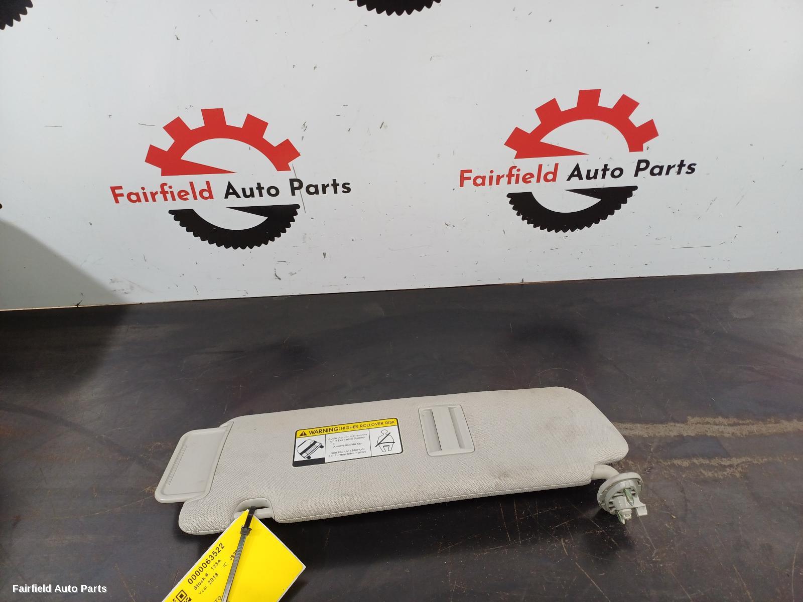 2015-2020 Kia Sorento Sunvisor