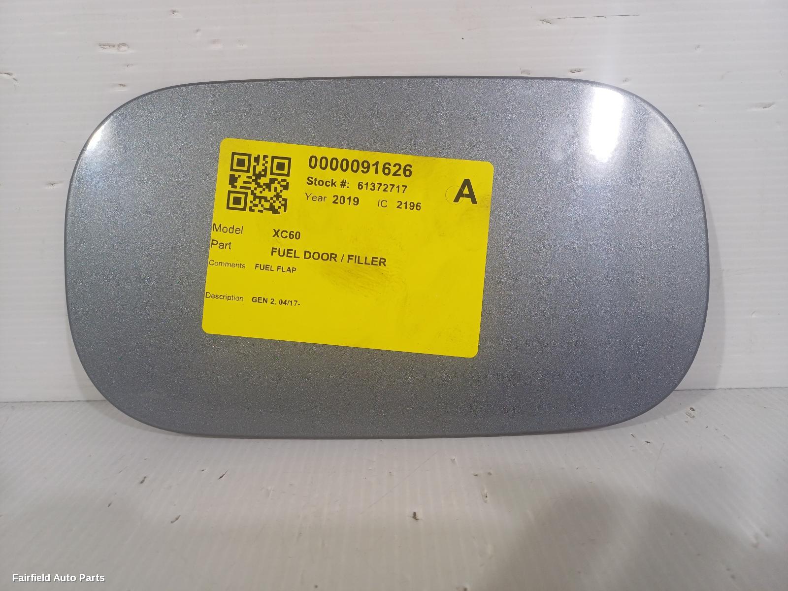 2017-2025 Volvo Xc60 Fuel Door Filler