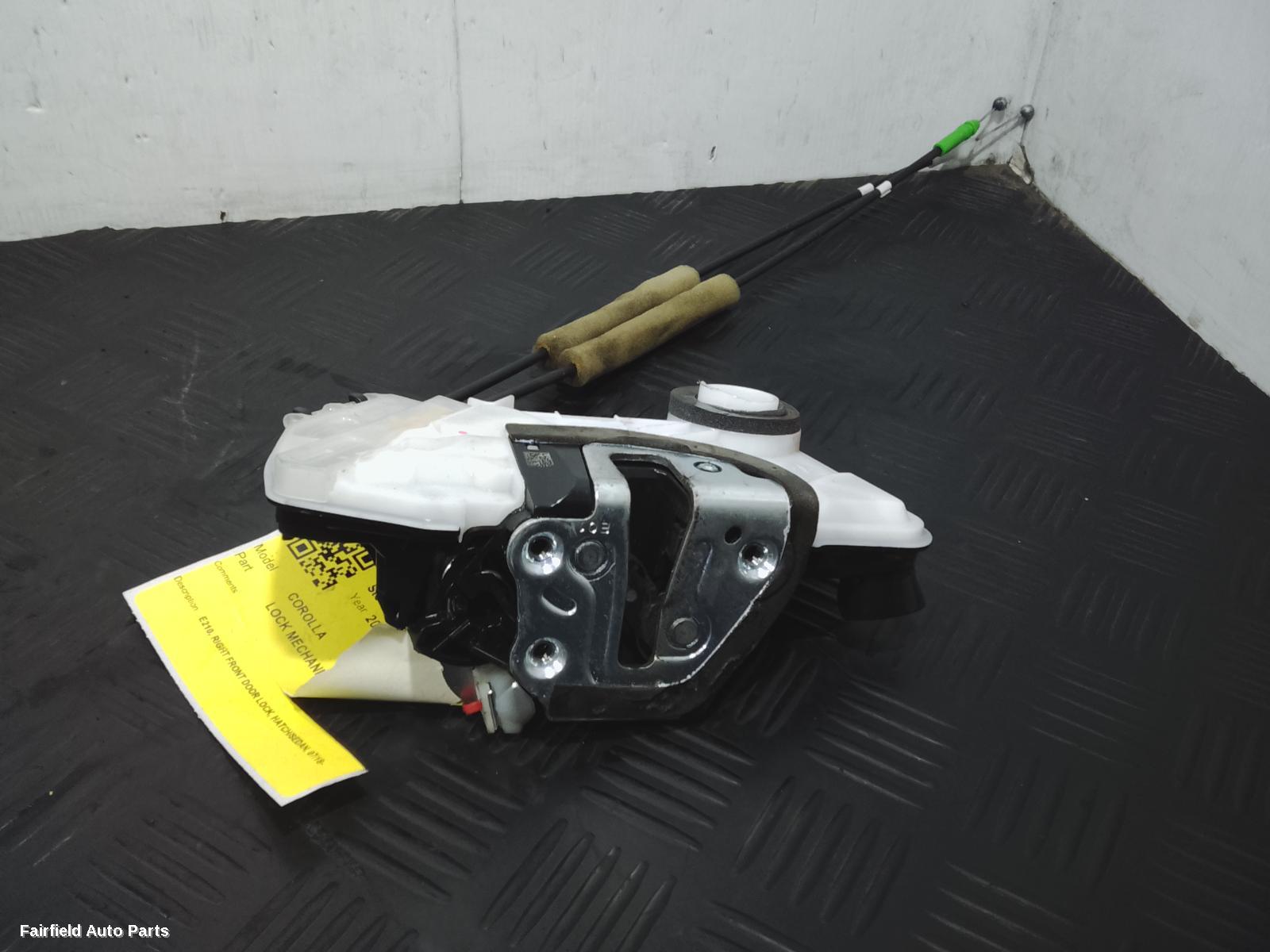 2018-2026 Toyota Corolla Door Boot Gate Lock