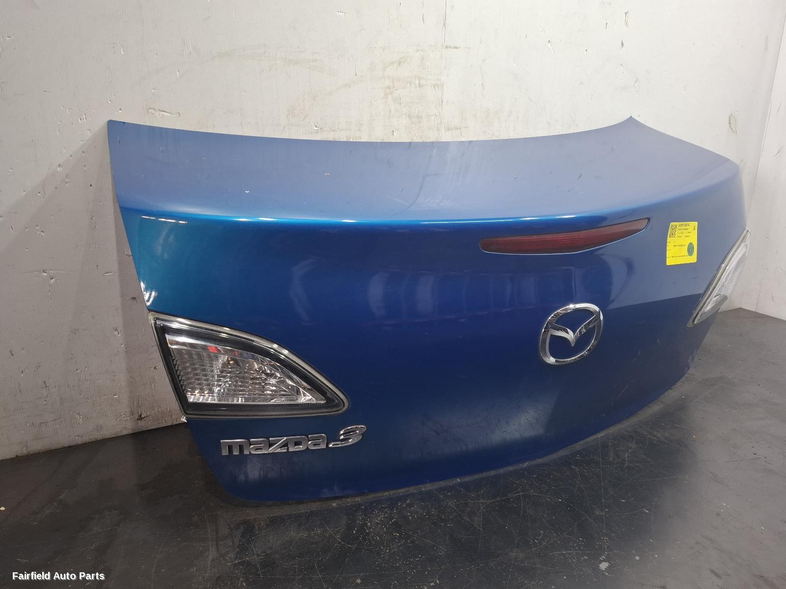 2009-2013 Mazda 3 Bootlid Tailgate