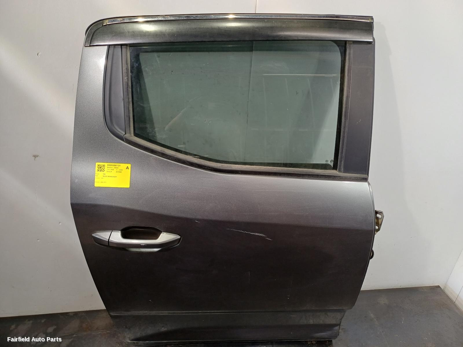2017-2026 Ldv T60 Right Rear Door Sliding