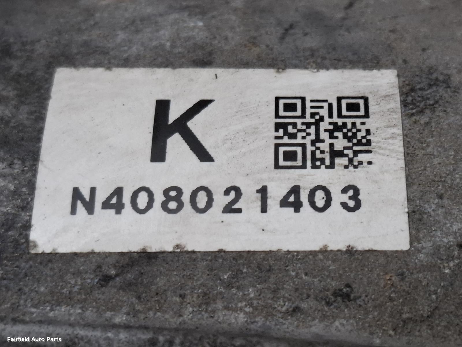 2012-2016 Mazda Cx5 Differential Centre