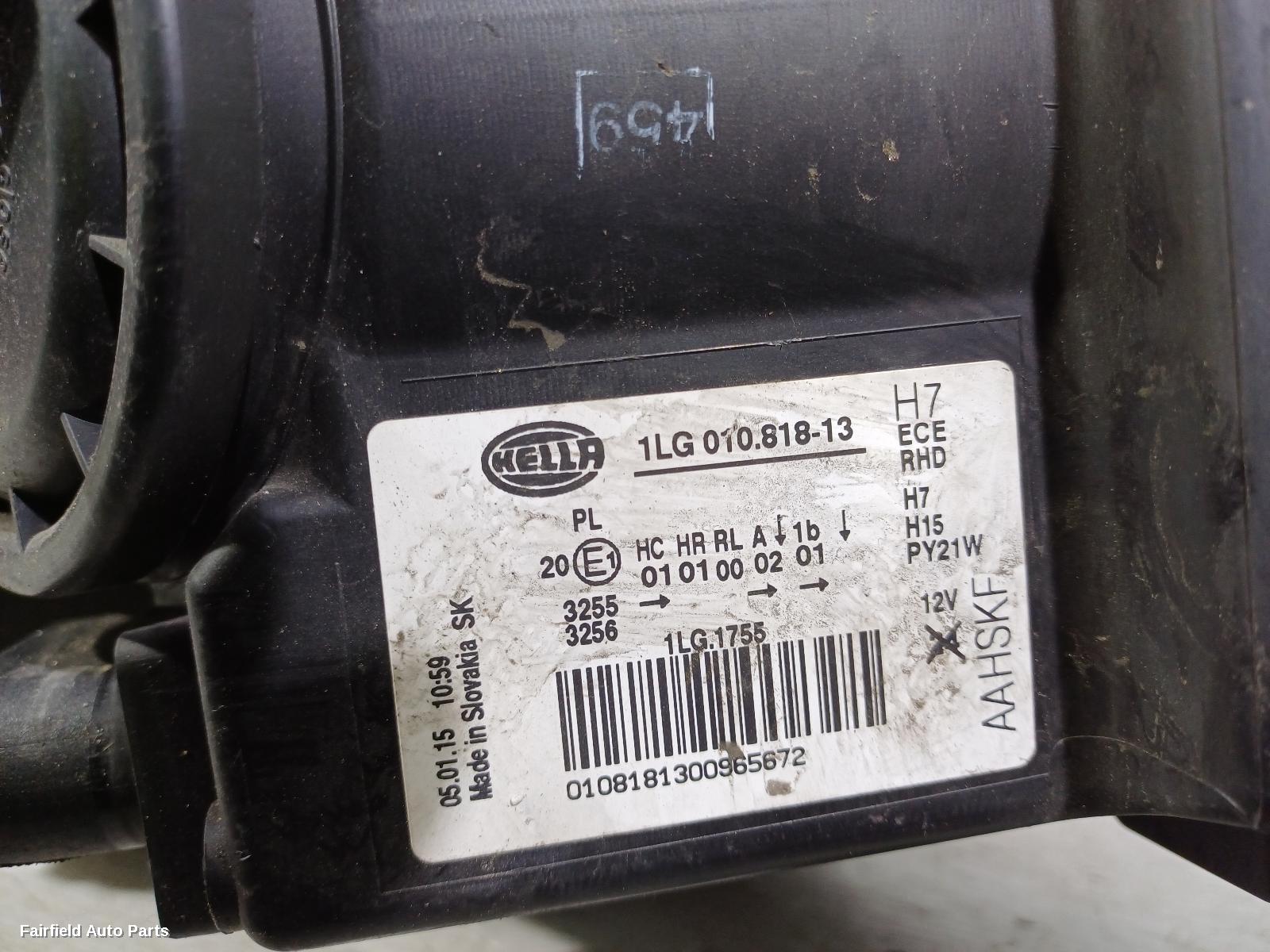 2012-2018 Mercedes A Class Left Headlamp