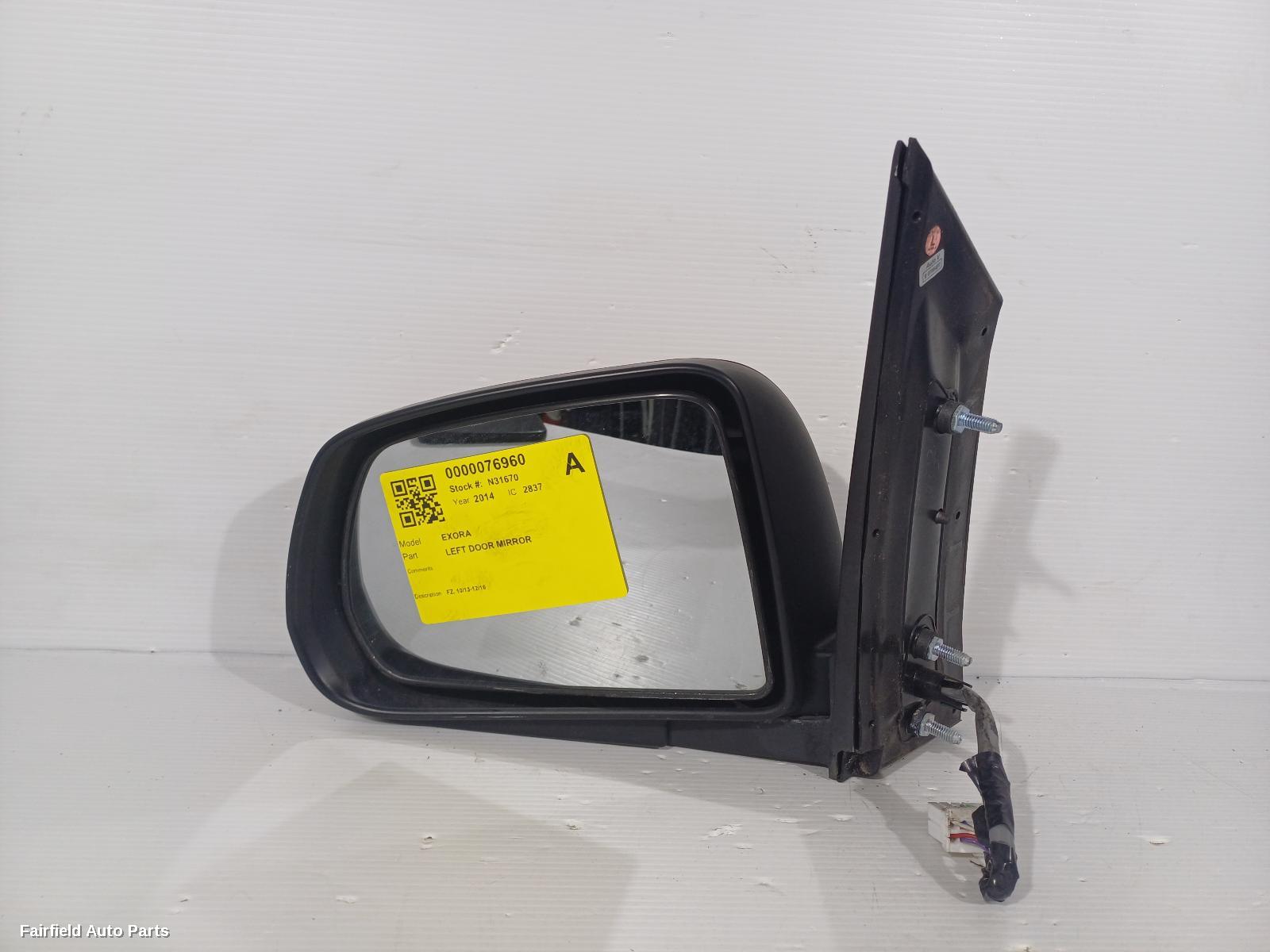 2013-2016 Proton Exora Left Door Mirror