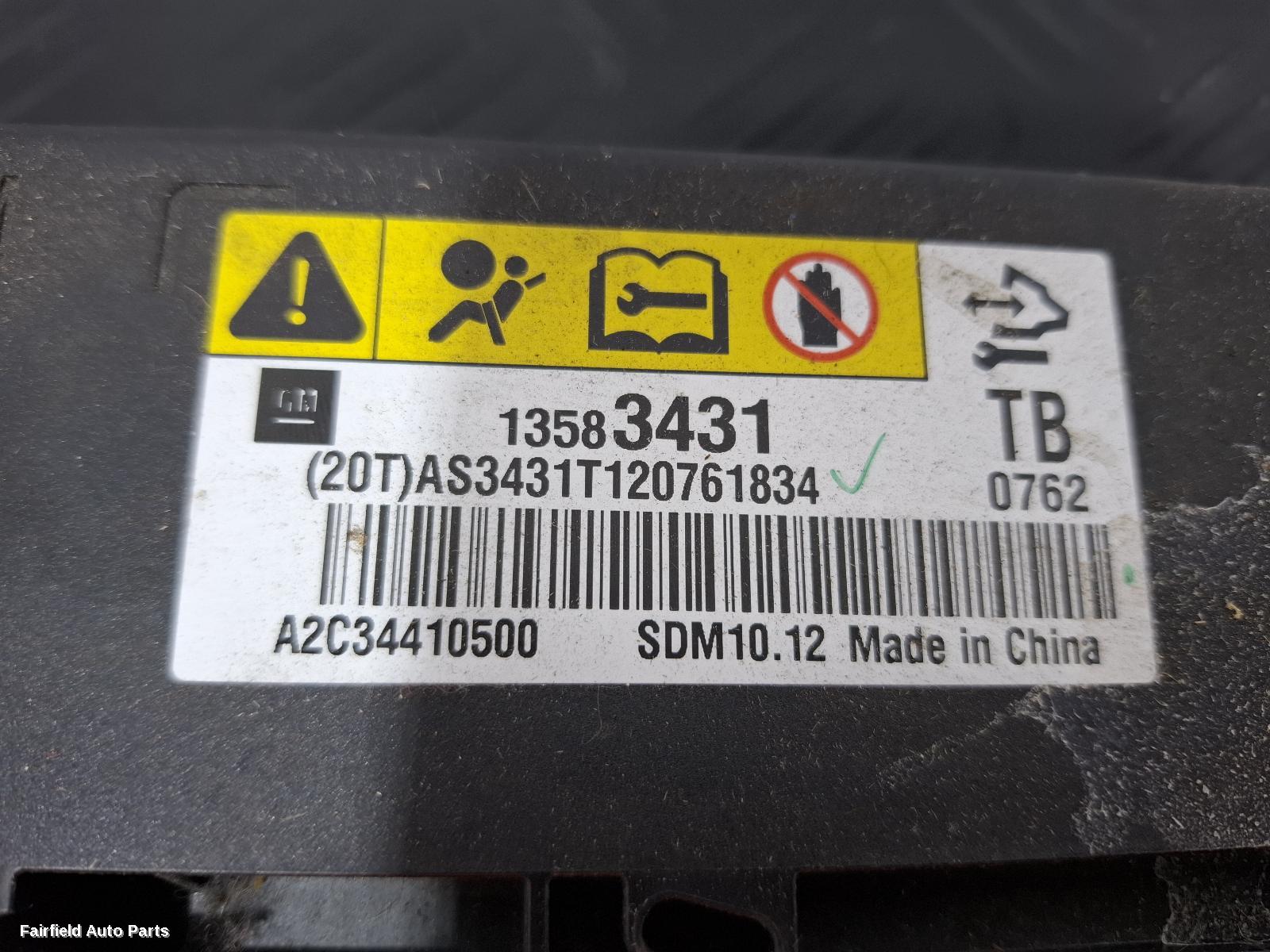 2011-2012 Holden Barina Airbag Module Sensor