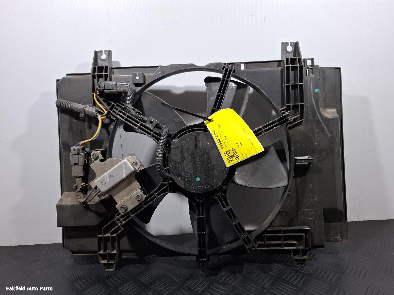 2004-2013 Nissan Tiida Fan