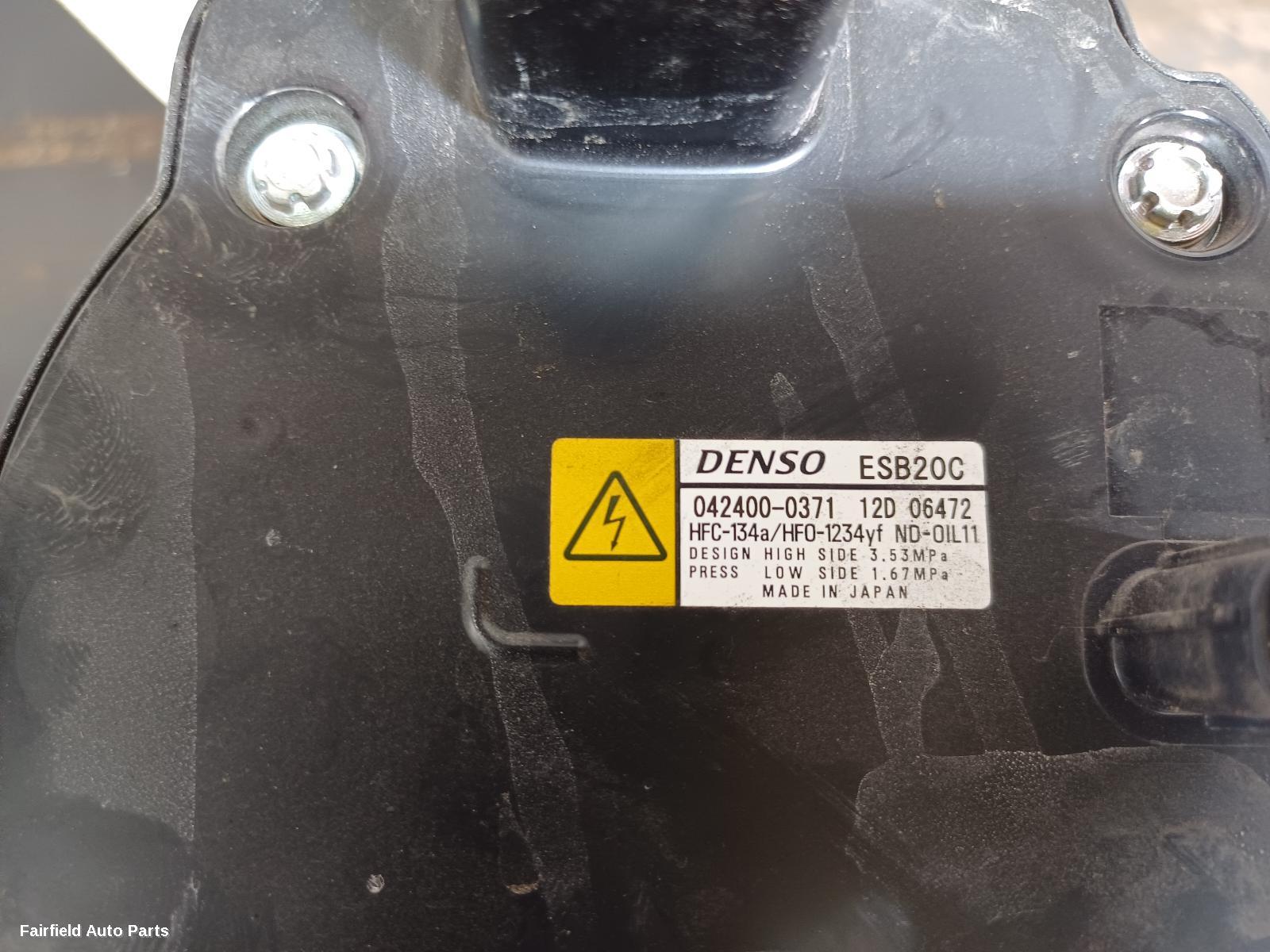 2020 Toyota Corolla A C Compressor