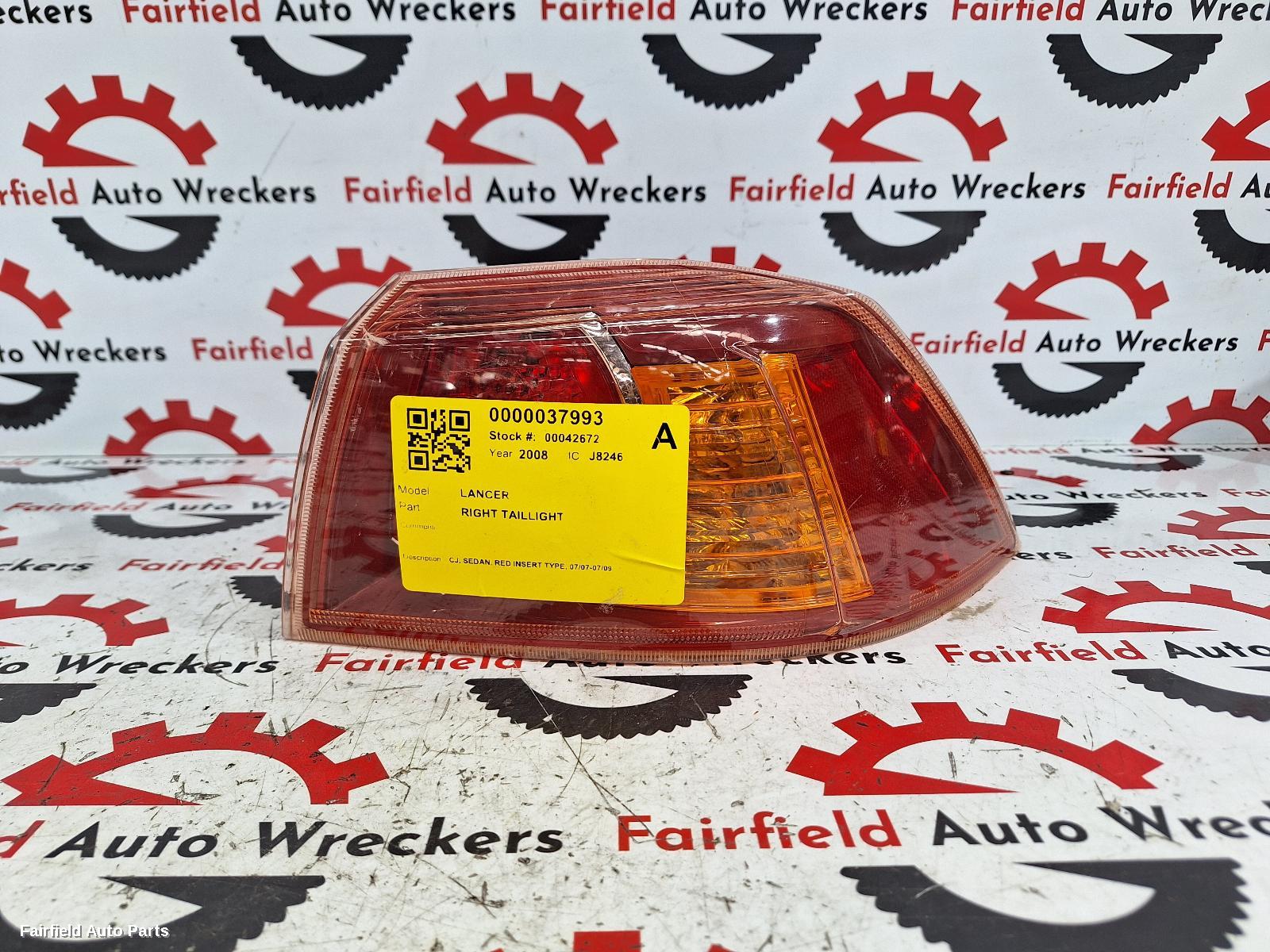 2008 Mitsubishi Lancer Right Taillight