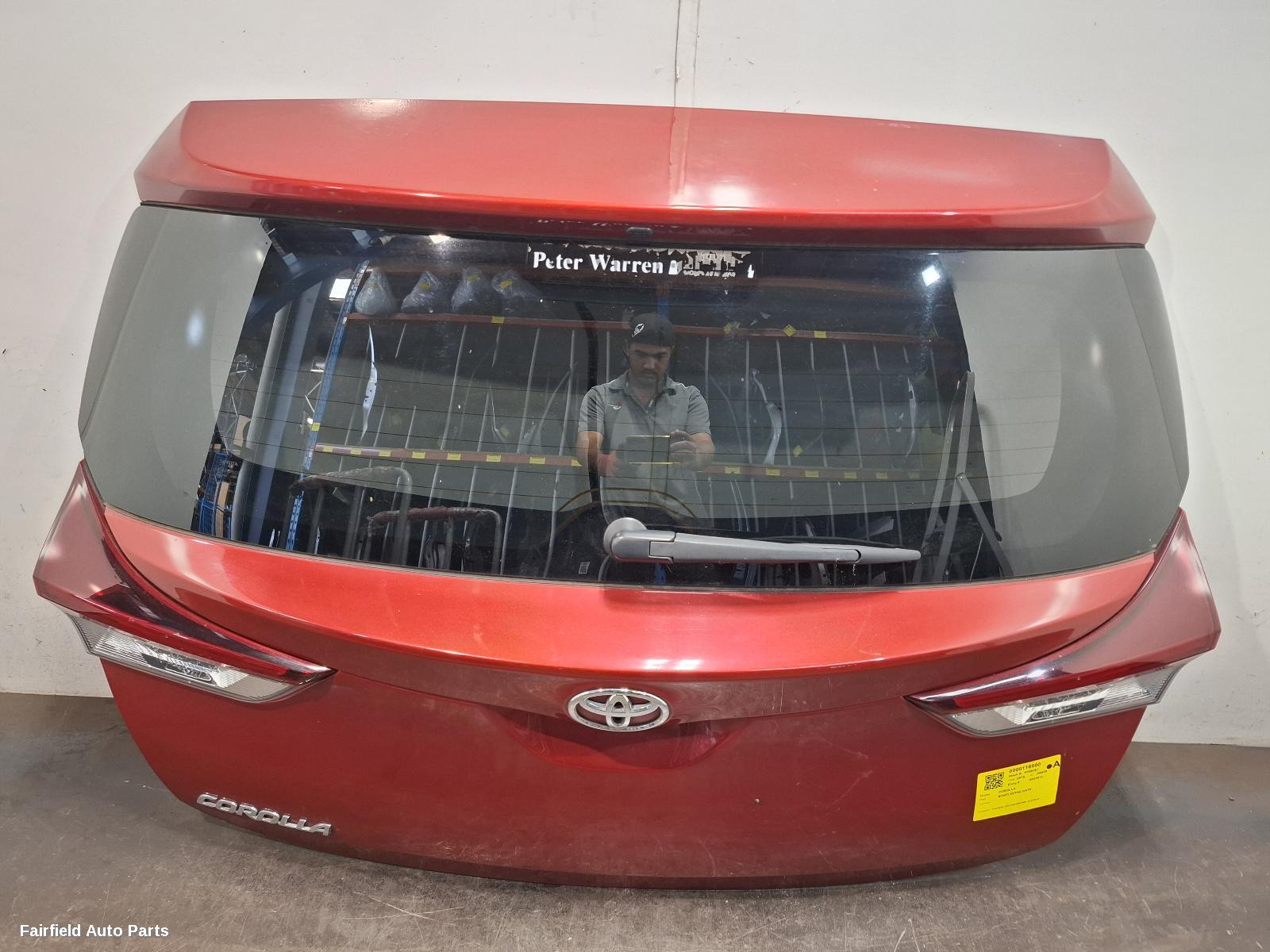 2015-2018 Toyota Corolla Bootlid Tailgate