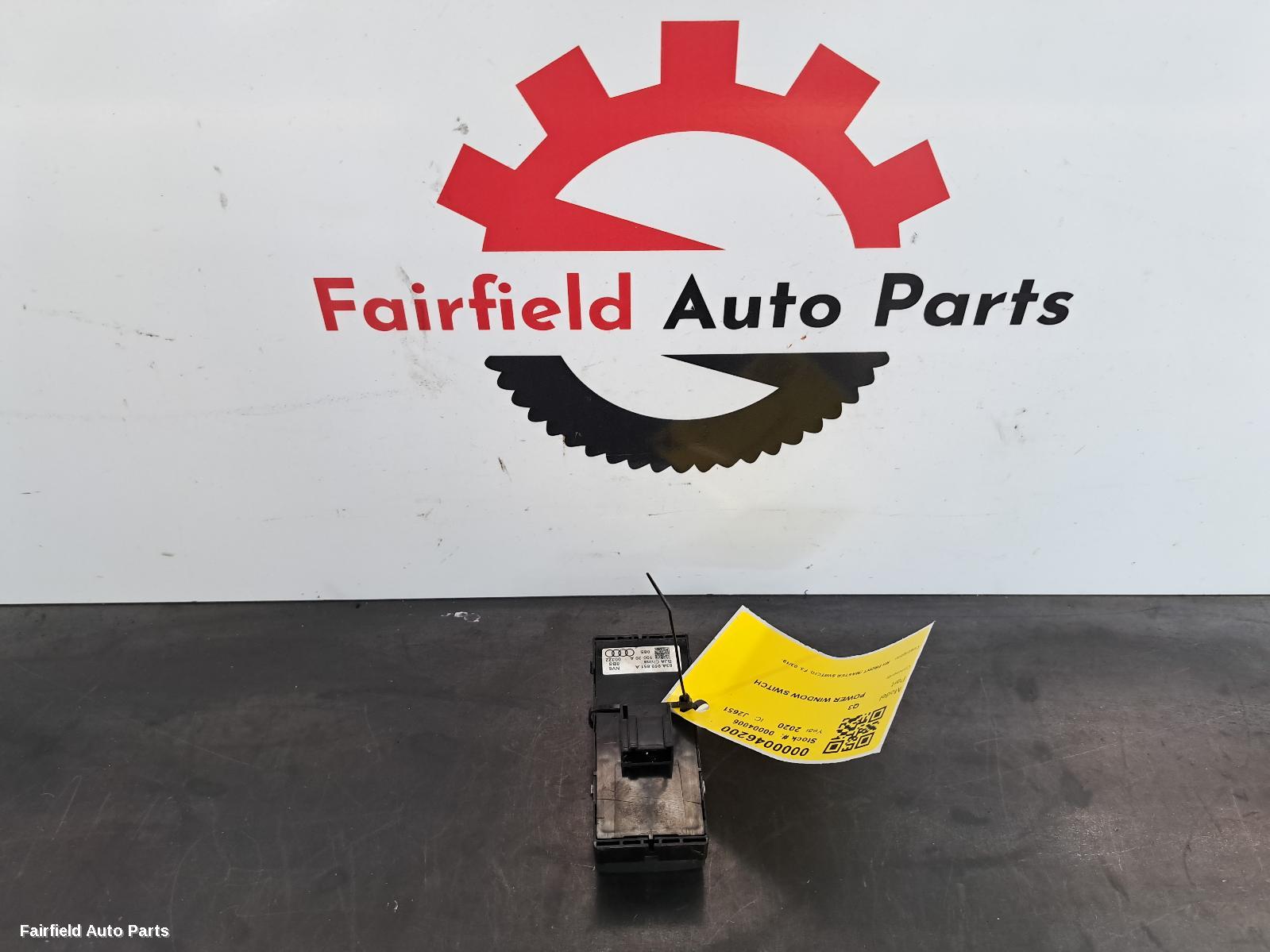 2019-2025 Audi Q3 Pwr Dr Wind Switch