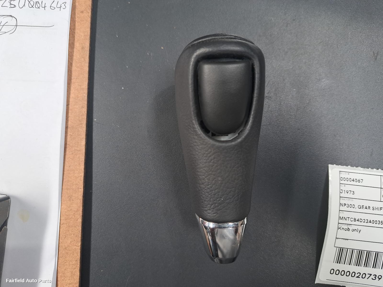 2015-2023 Nissan Navara Gear Stick Shifter