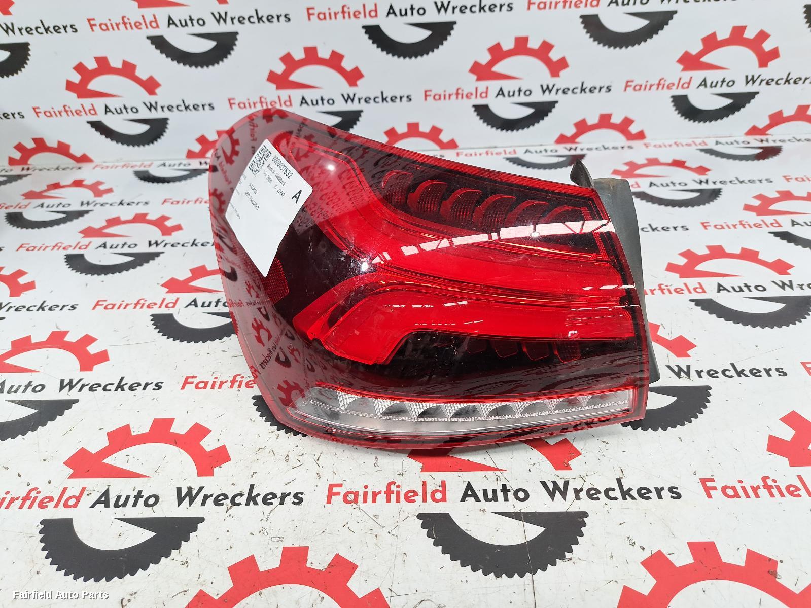 2020 Mercedes A Class Left Taillight