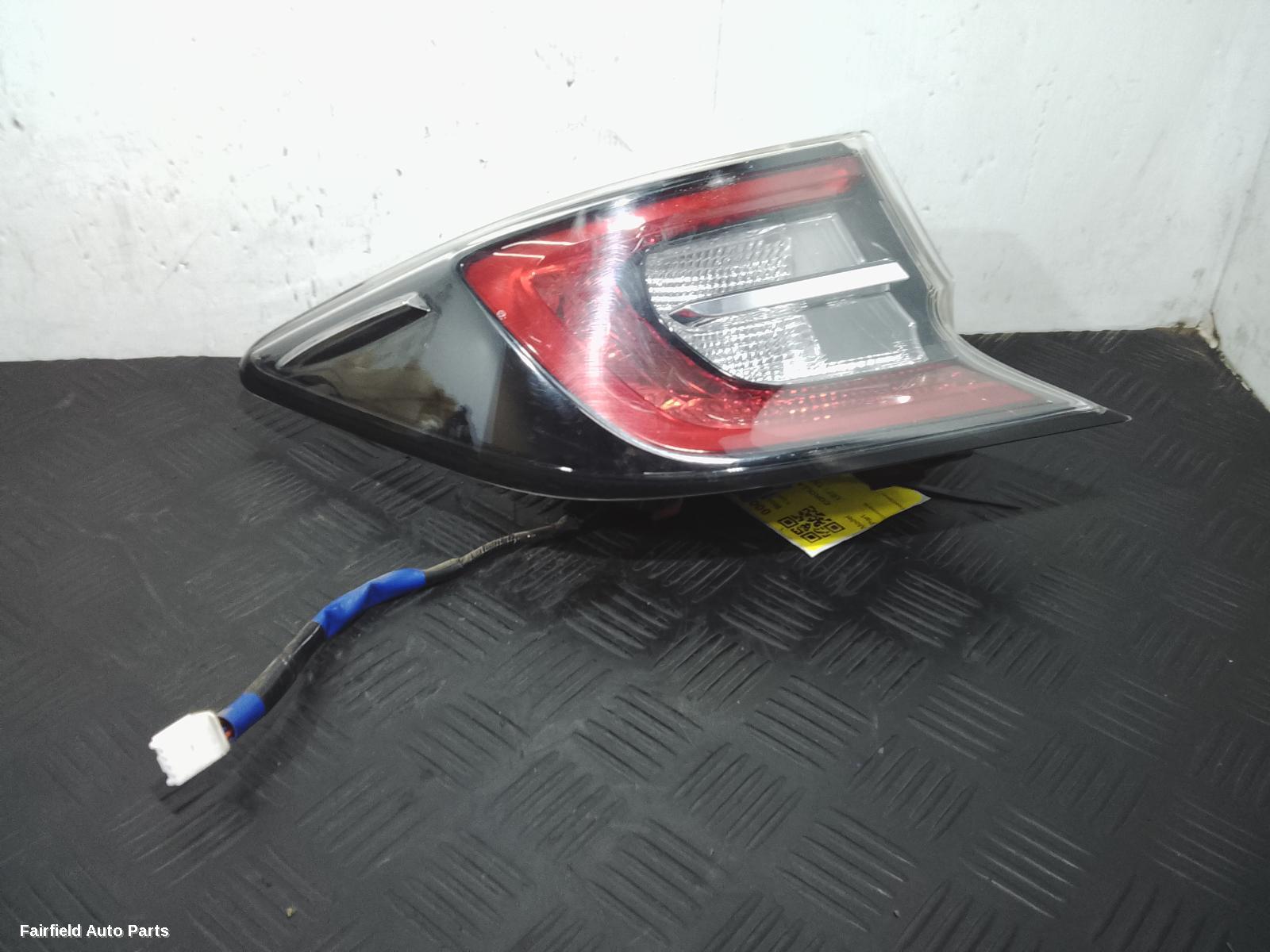 2018-2022 Toyota Corolla Left Taillight