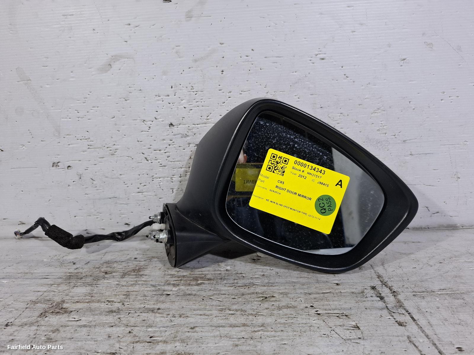 2012-2014 Mazda Cx5 Right Door Mirror