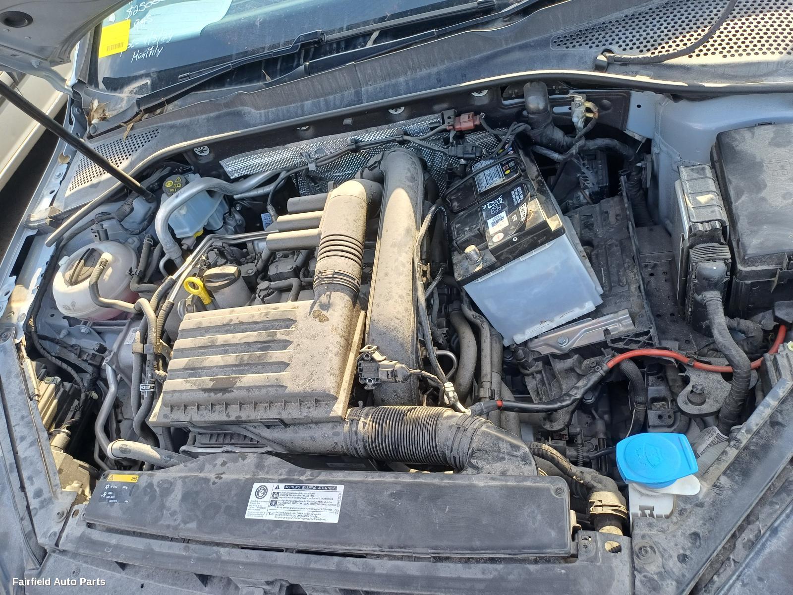 2017 Volkswagen Golf F Bar Reinforc Brack