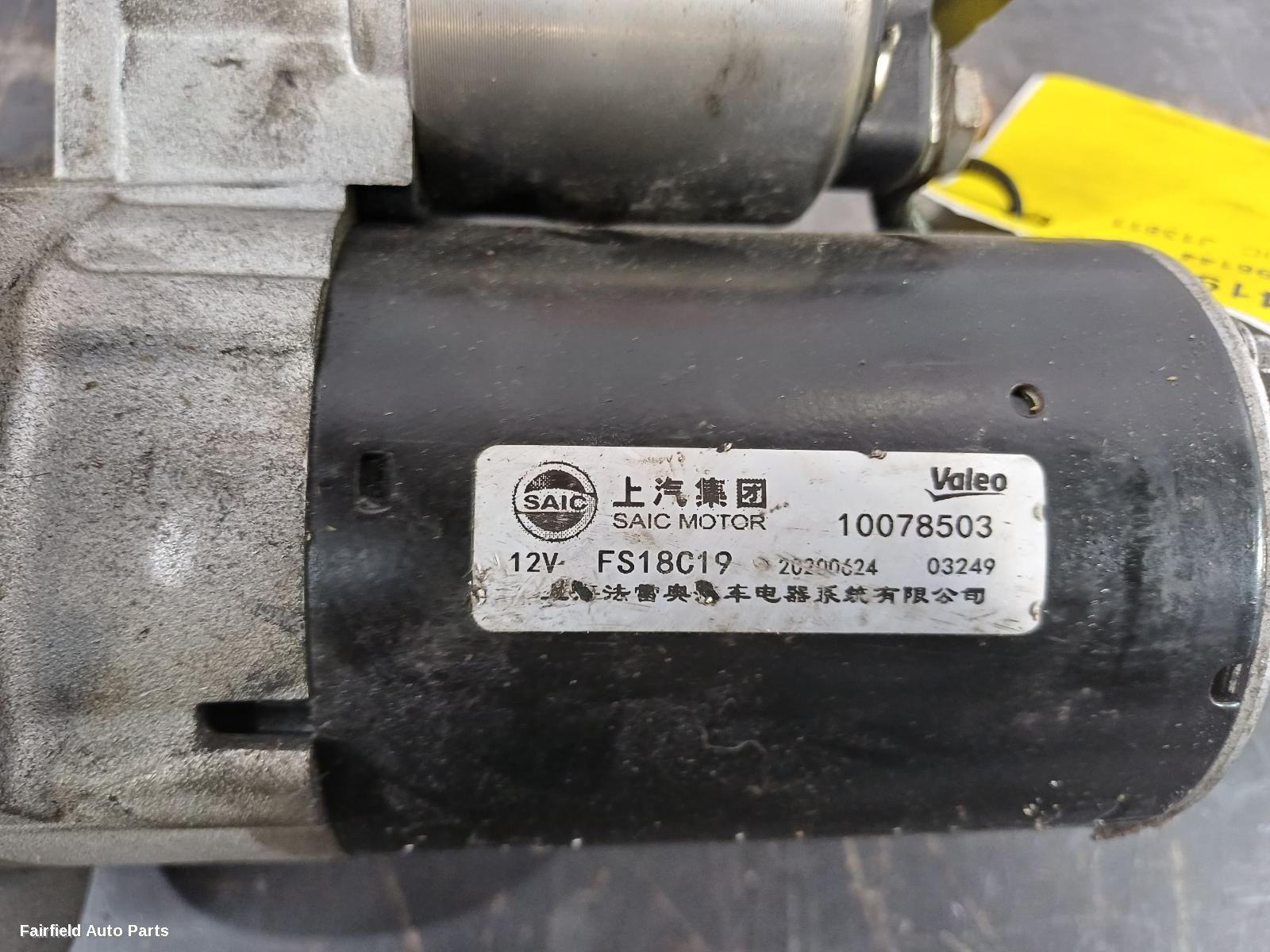 2017-2024 Mg Zs Starter