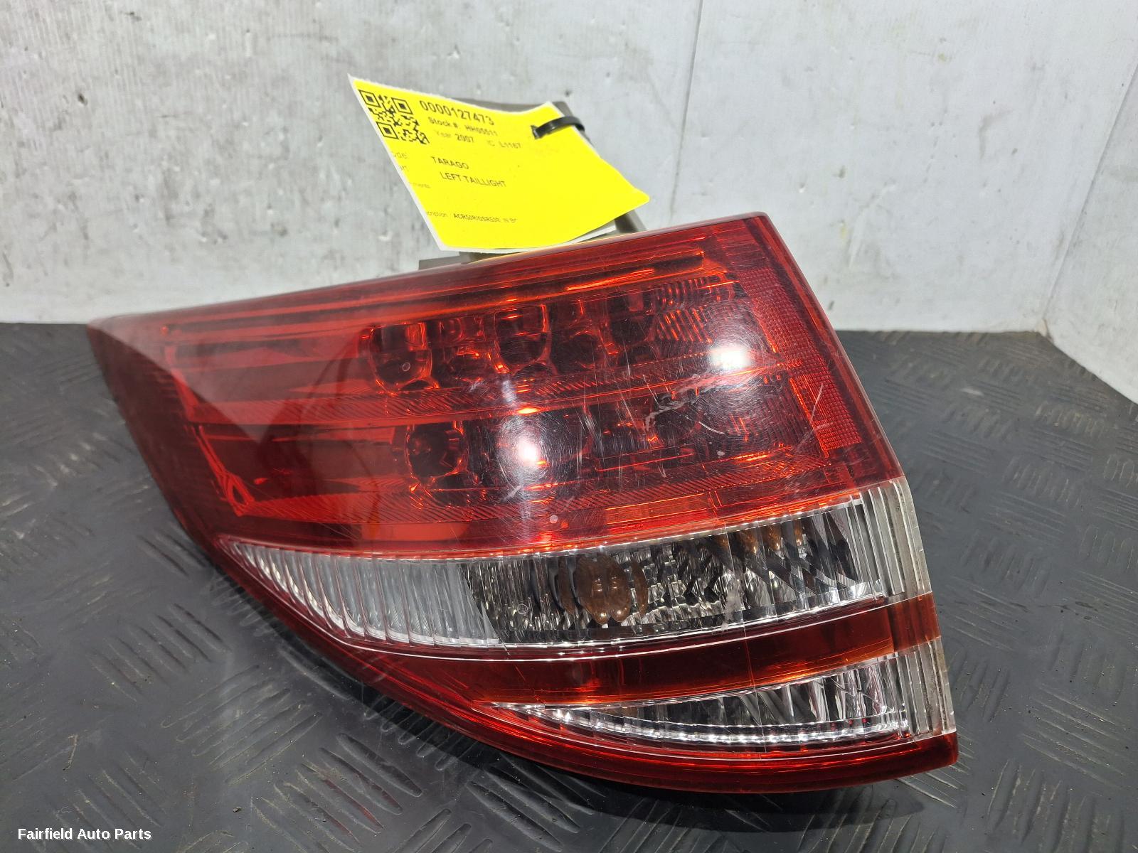2006-2008 Toyota Tarago Left Taillight