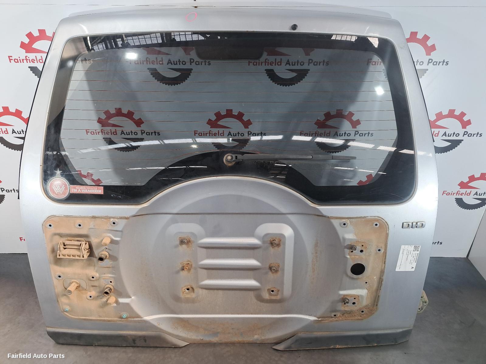2006-2008 Mitsubishi Pajero Bootlid Tailgate