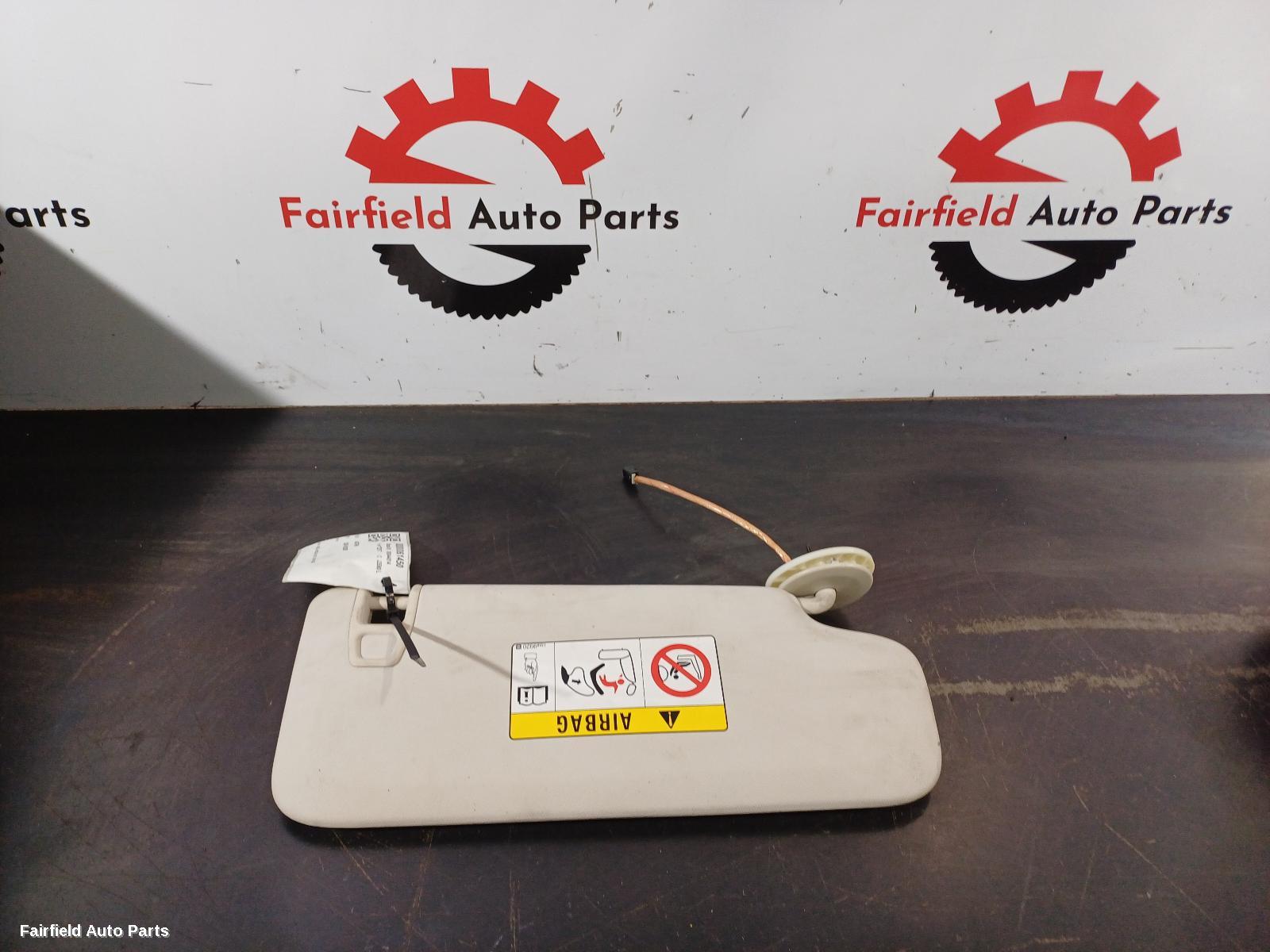 2016-2020 Holden Astra Sunvisor