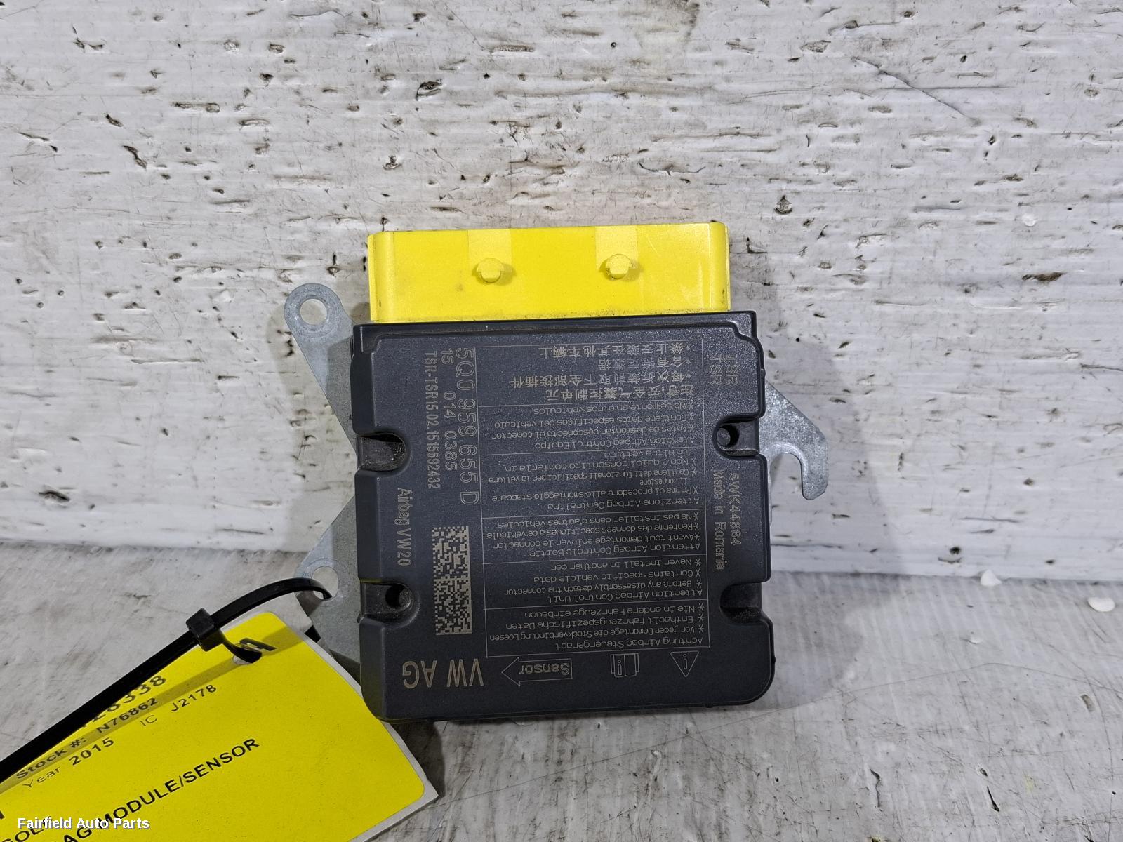 2012-2020 Volkswagen Golf Airbag Module Sensor